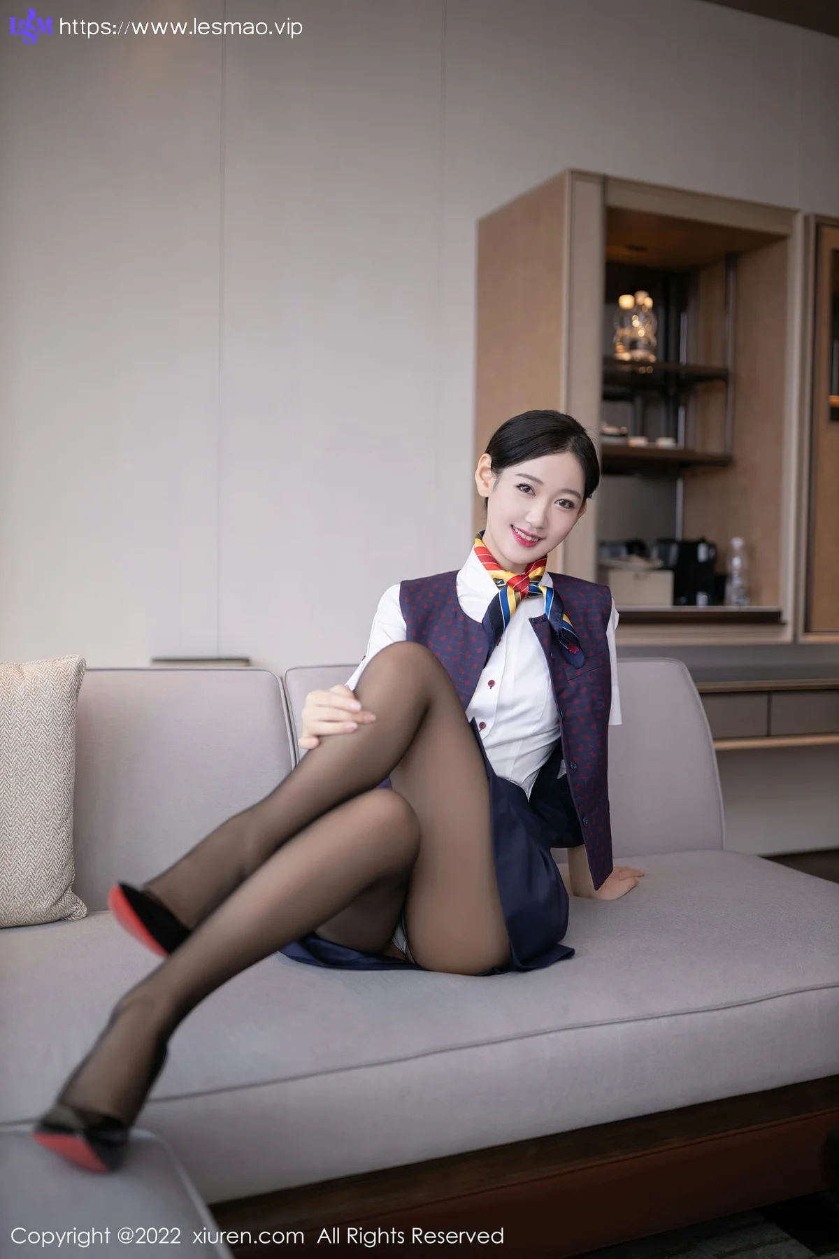 XiuRen 秀人 No.5922 唐安琪 国航空姐角色扮演北京旅拍111 - 6