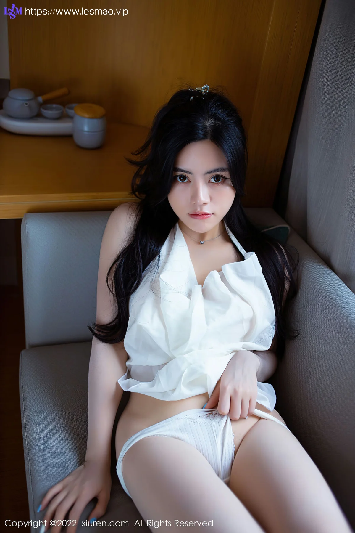 XiuRen 秀人 No.5929 白甜 白丝少女性感写真 - 8