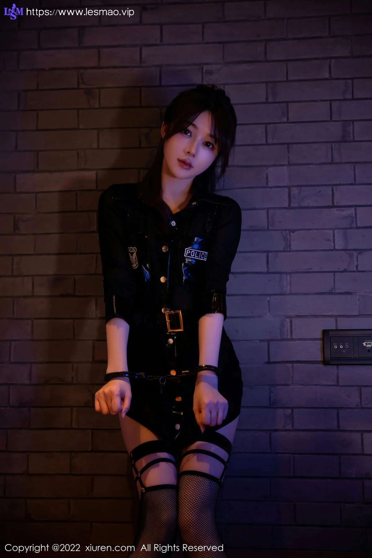 XiuRen 秀人 No.5931 婠婠么 黑丝吊袜 - 4