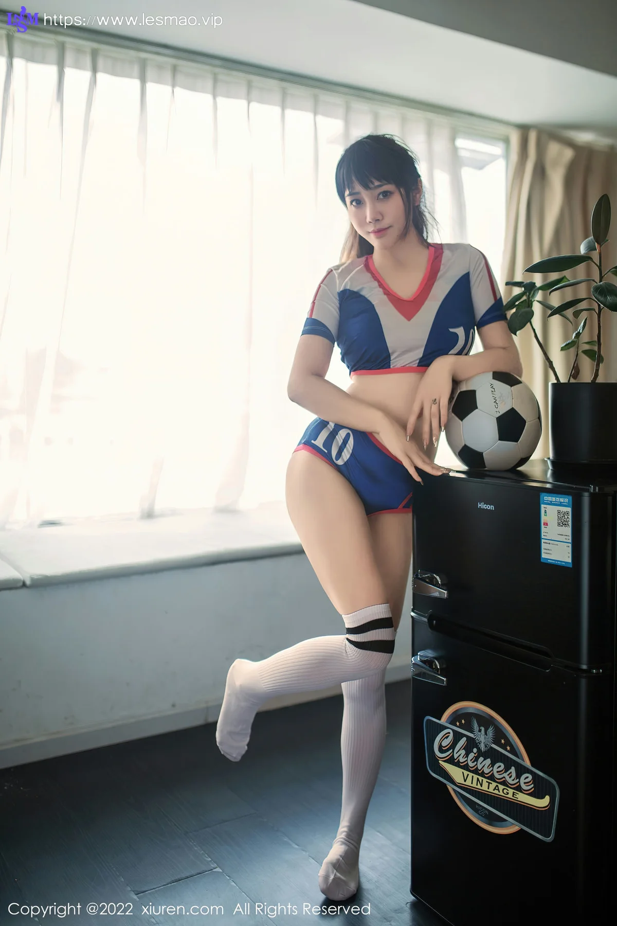 XiuRen 秀人 No.5974 严利娅Yuliya 足球主题拍摄性感写真 - 8