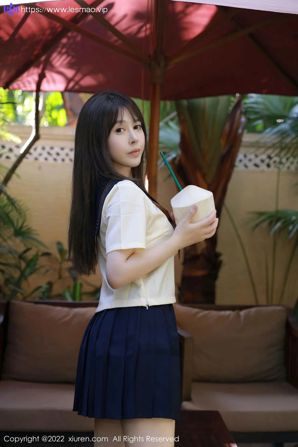 XiuRen 秀人 No.6021 Evelyn艾莉 白色水手服南京旅拍 - 9