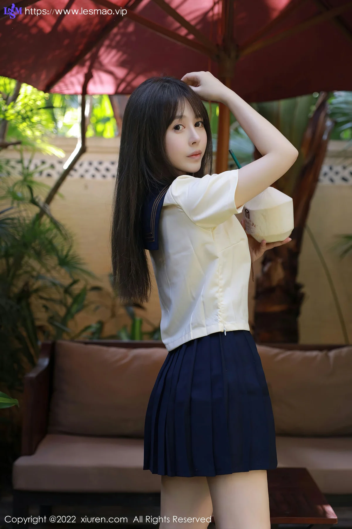 XiuRen 秀人 No.6021 Evelyn艾莉 白色水手服南京旅拍 - 10