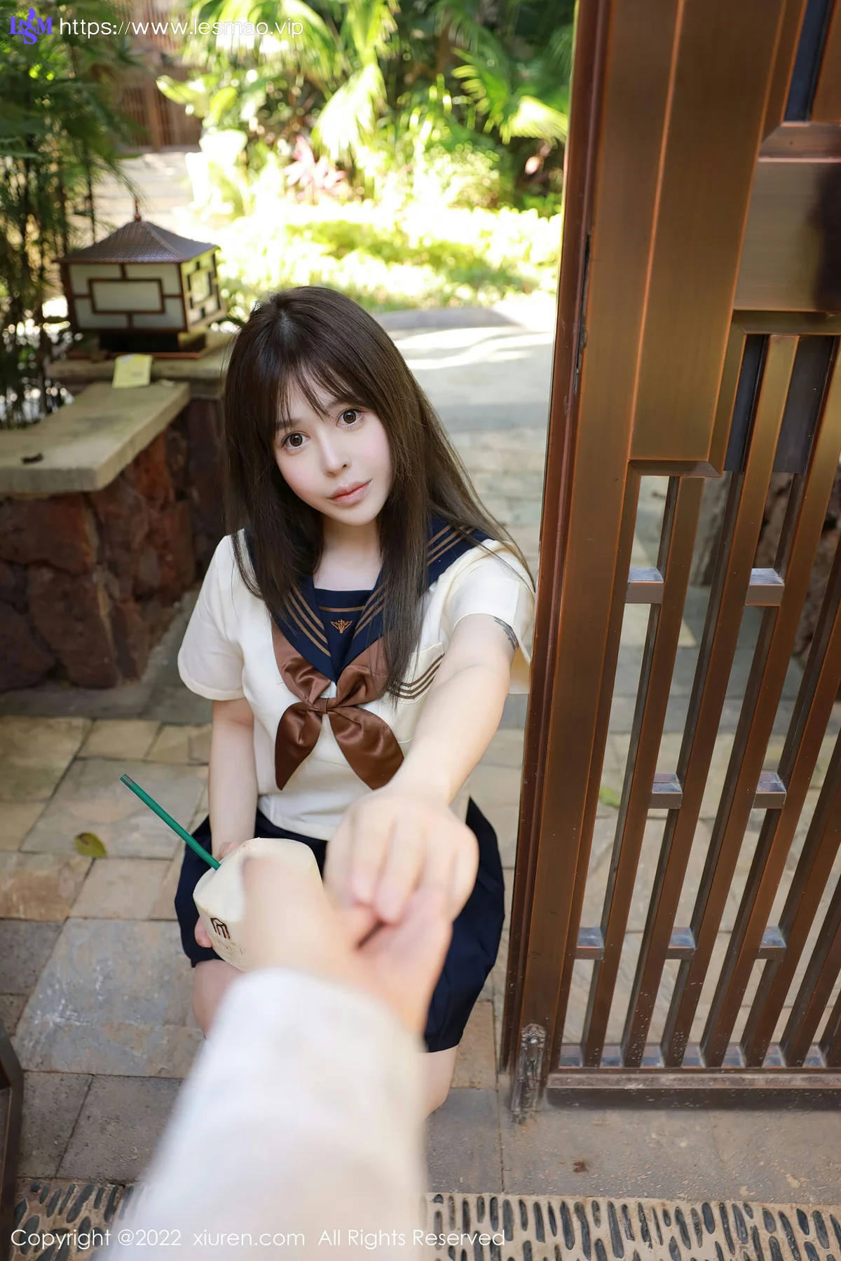 XiuRen 秀人 No.6021 Evelyn艾莉 白色水手服南京旅拍 - 6