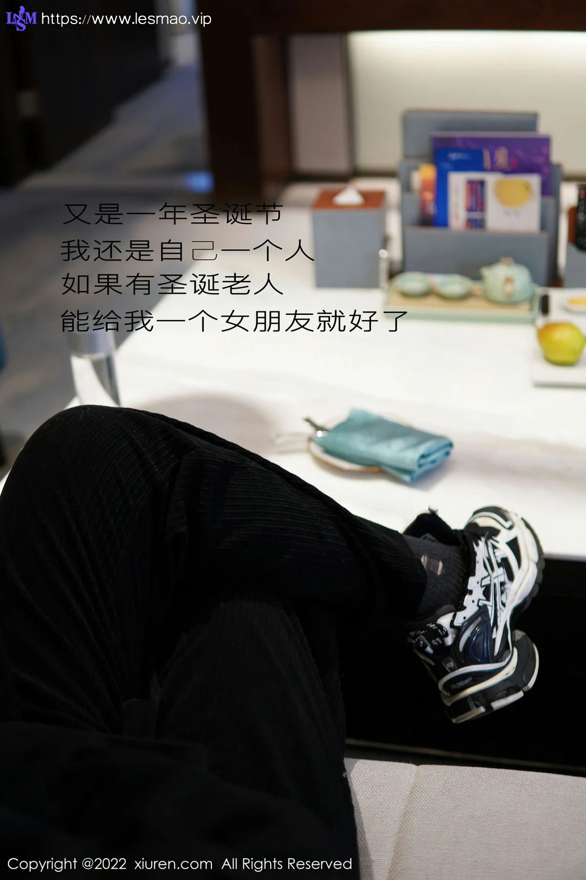 XiuRen 秀人 No.6022 桃桃子_圣诞写真 新人首套写真 - 1