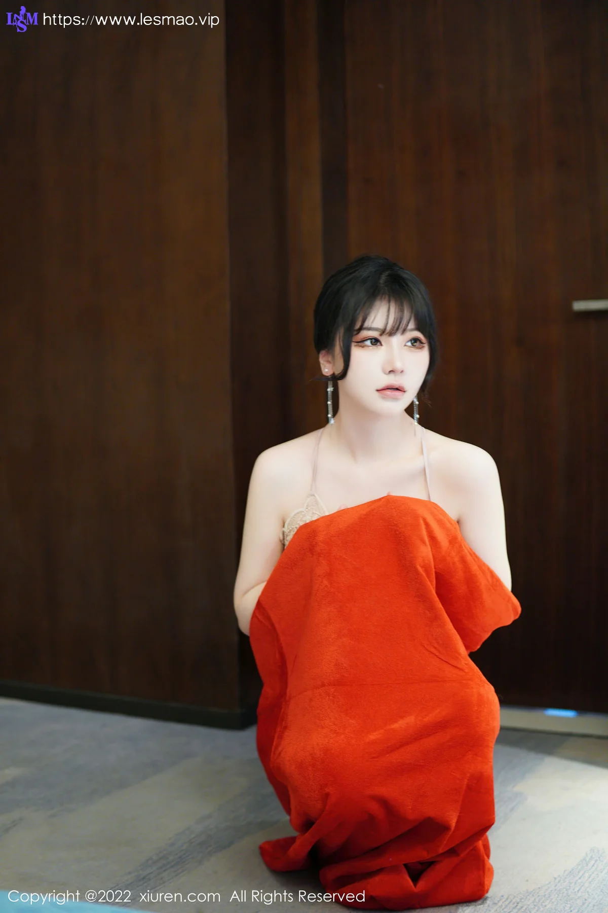 XiuRen 秀人 No.6022 桃桃子_圣诞写真 新人首套写真 - 3