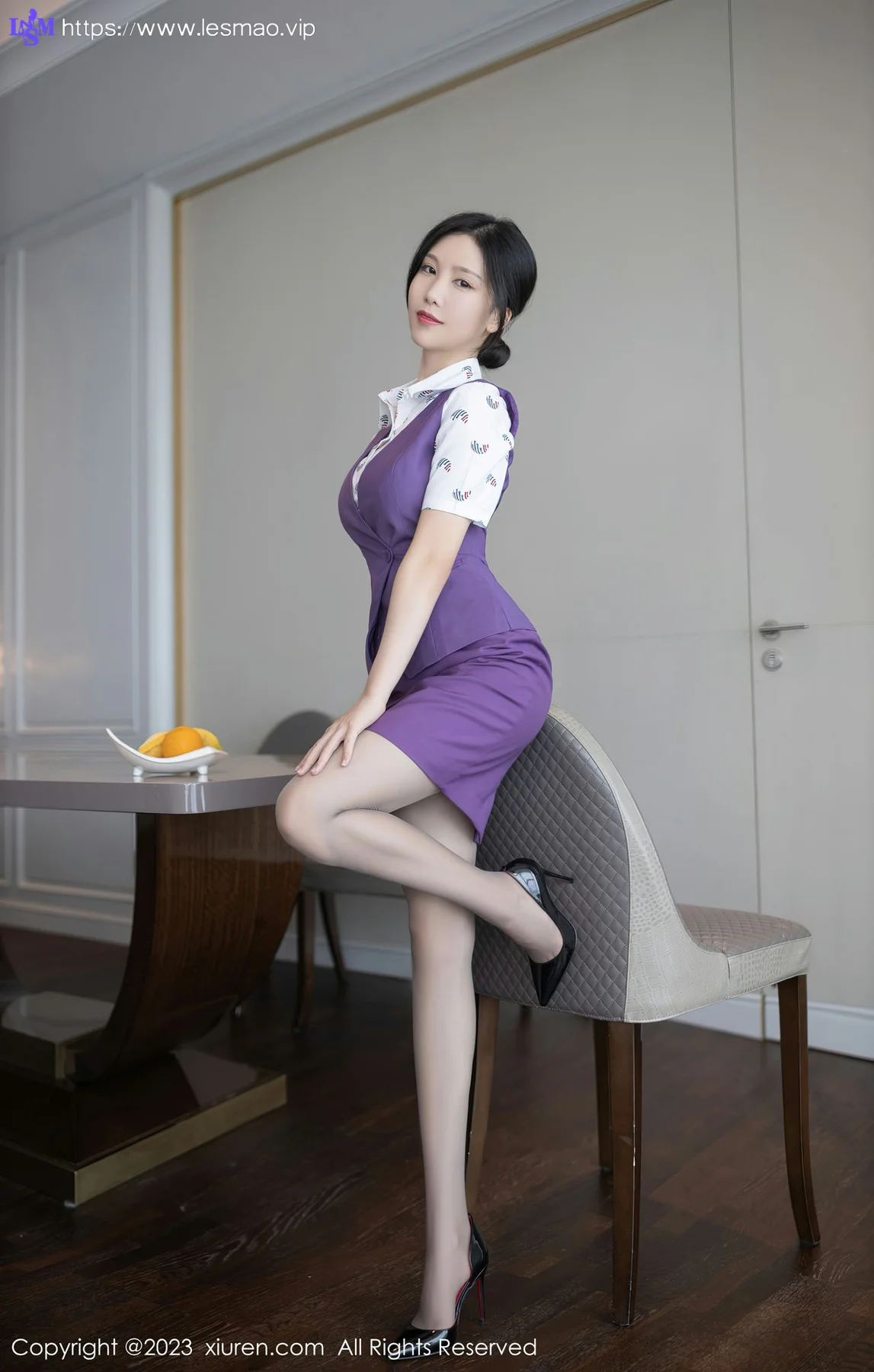 XiuRen 秀人 No.6084 利世 空姐制服性感写真 - 2