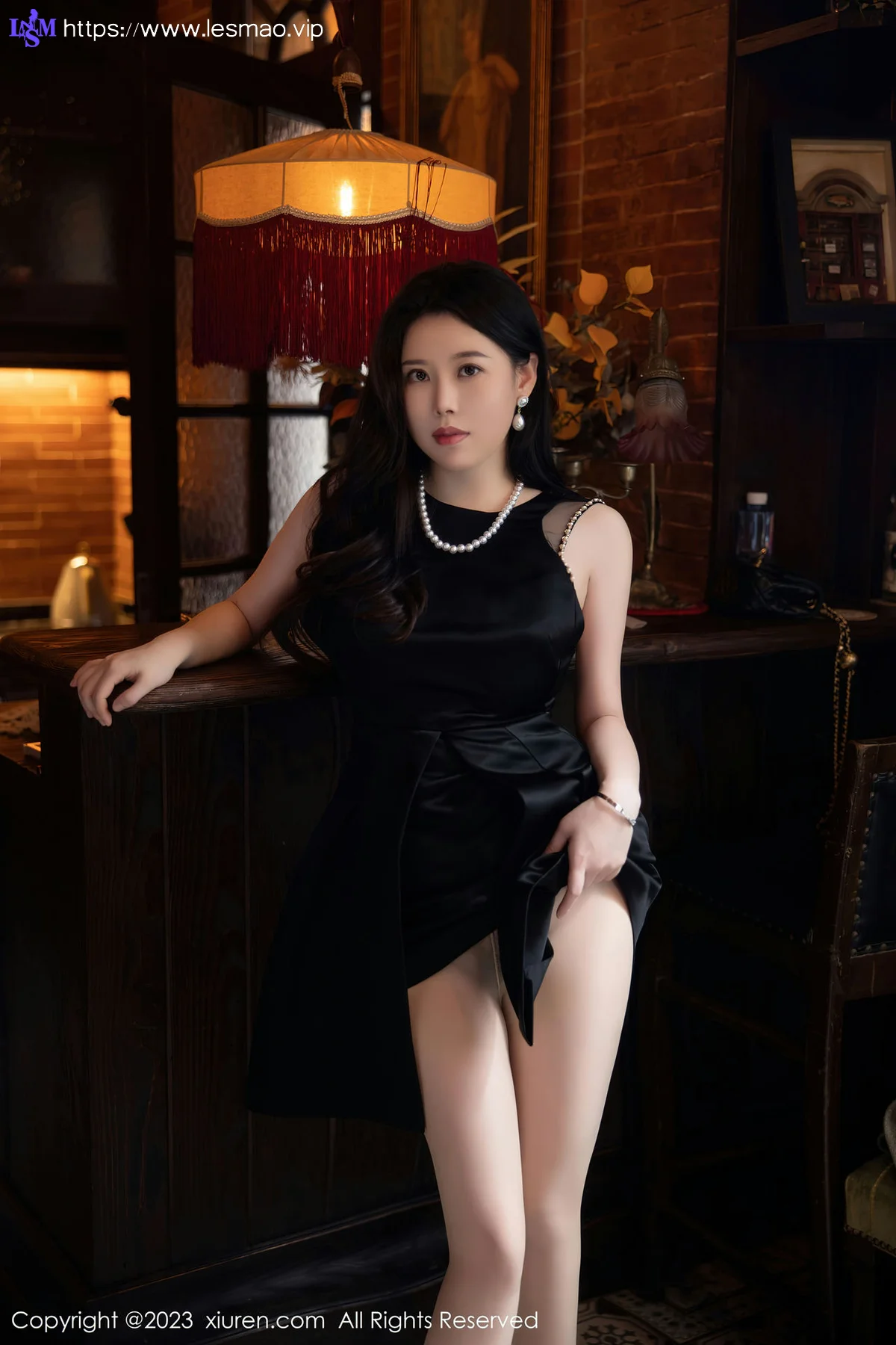 XiuRen 秀人 No.6089 白茹雪 红色蕾丝内衣写真 - 10