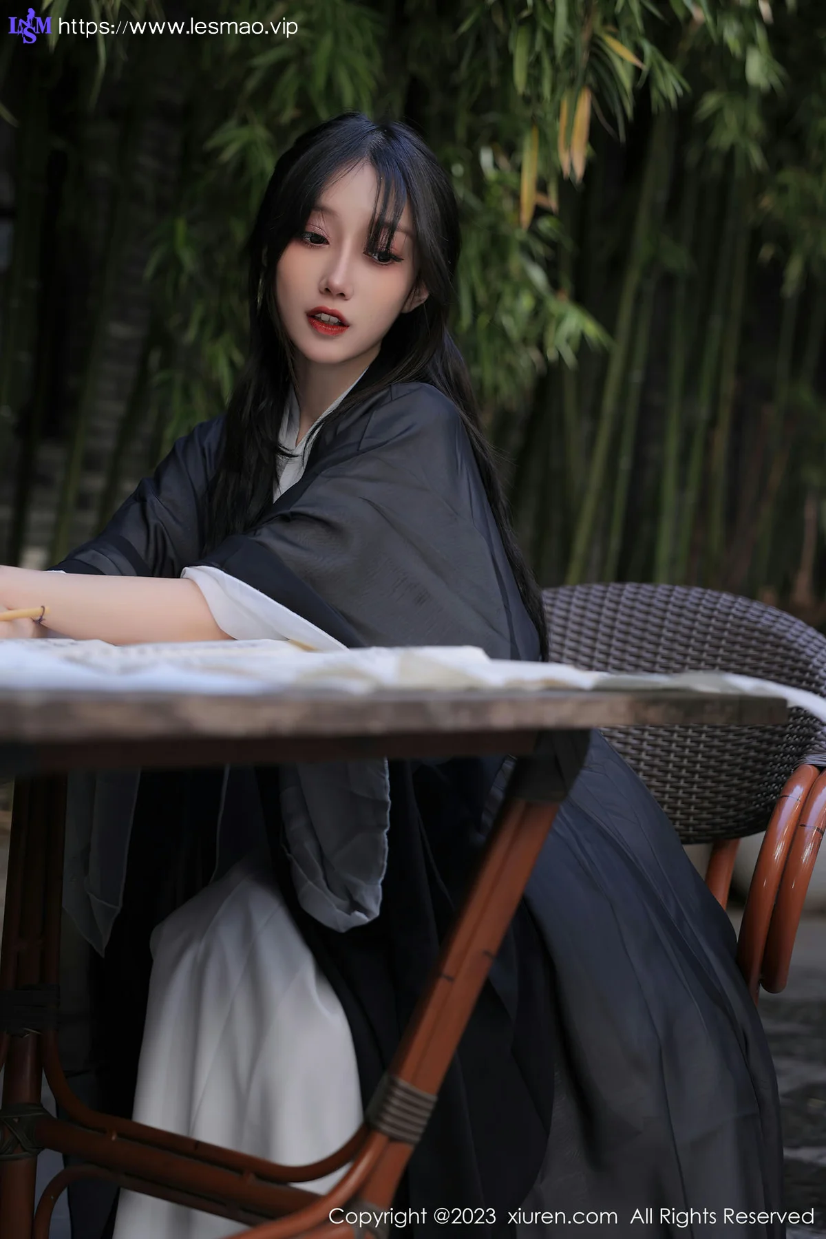 XiuRen 秀人 No.6094 玥儿玥er 白色古装服饰十月海南旅拍 - 5