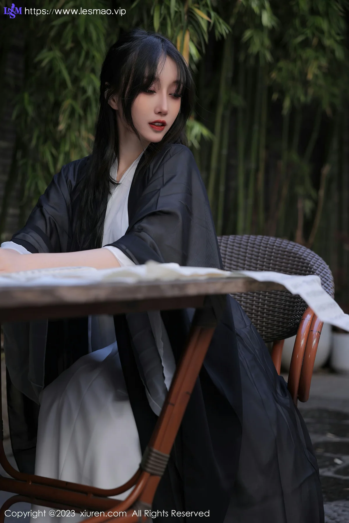 XiuRen 秀人 No.6094 玥儿玥er 白色古装服饰十月海南旅拍 - 6
