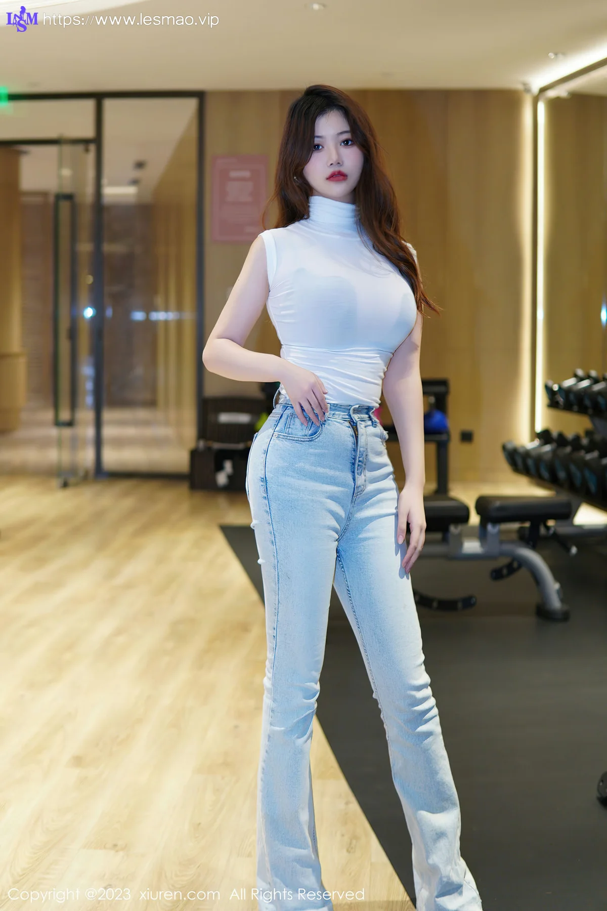 XiuRen 秀人 No.6102 奈奈子  健身房来了个新的营养师新人 - 1