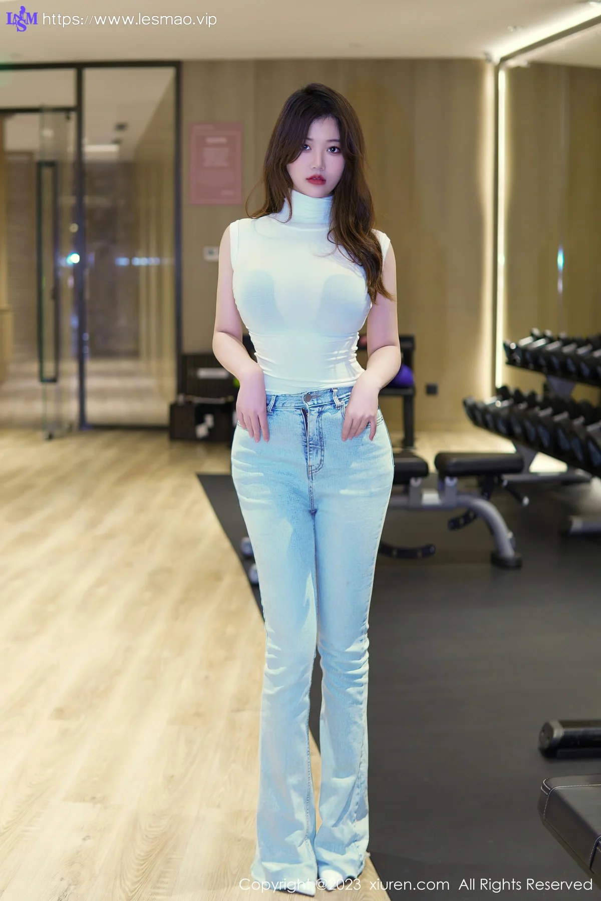 XiuRen 秀人 No.6102 奈奈子  健身房来了个新的营养师新人 - 3