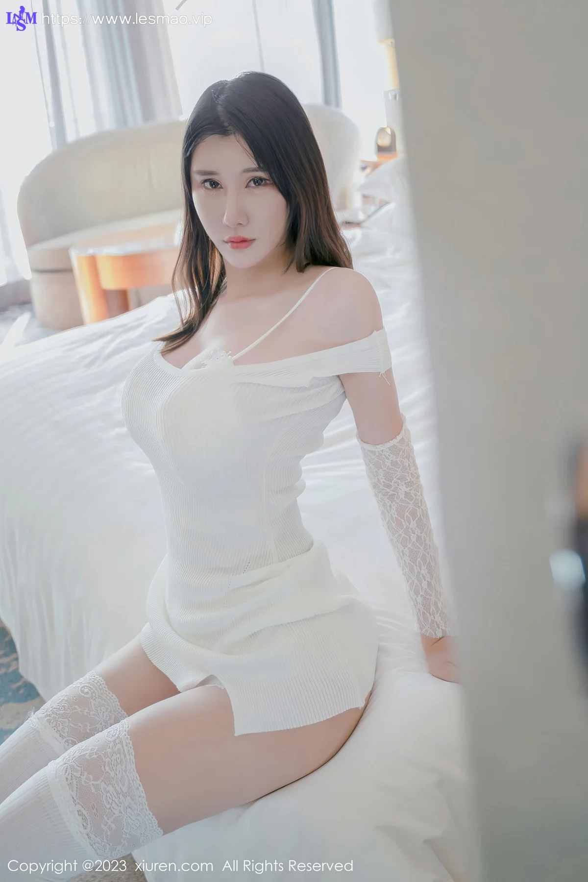 XiuRen 秀人 No.6128 夏沫沫tifa 奇特视角居家归来服务阳朔旅拍 - 1