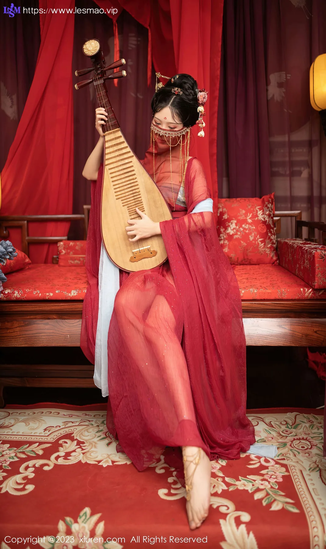 XiuRen 秀人 No.6154 利世 性感歌姬角色扮演写真 - 2