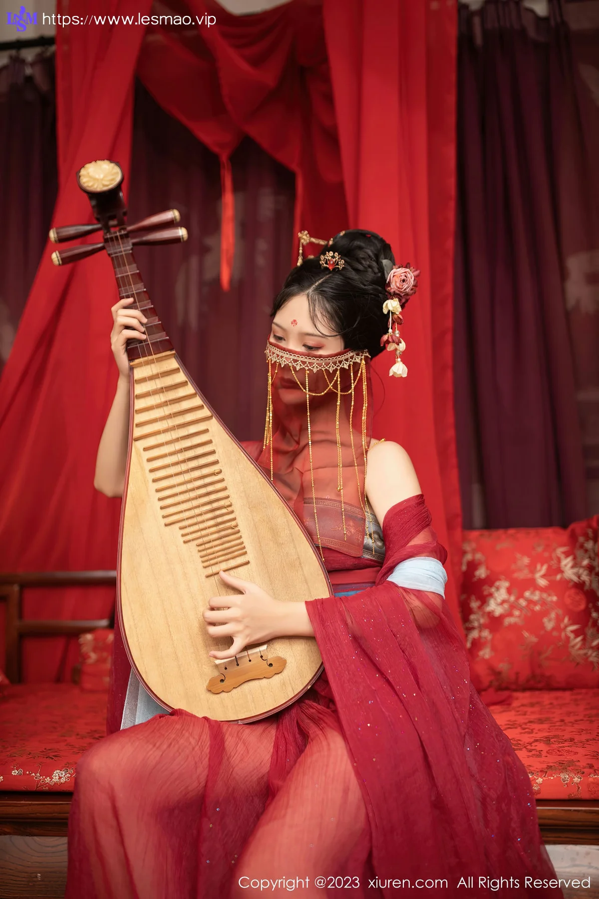 XiuRen 秀人 No.6154 利世 性感歌姬角色扮演写真 - 3