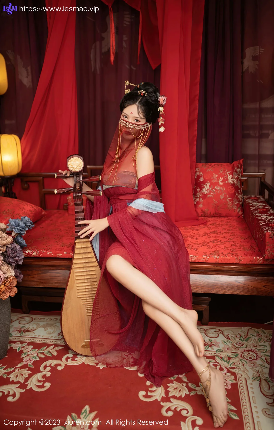 XiuRen 秀人 No.6154 利世 性感歌姬角色扮演写真 - 4