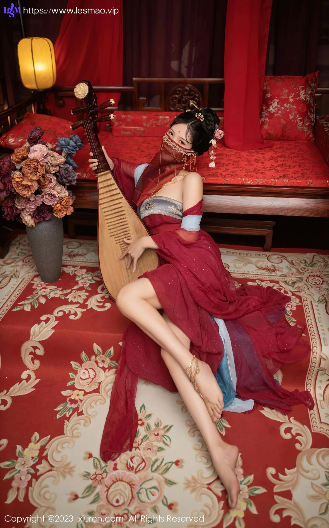XiuRen 秀人 No.6154 利世 性感歌姬角色扮演写真 - 8