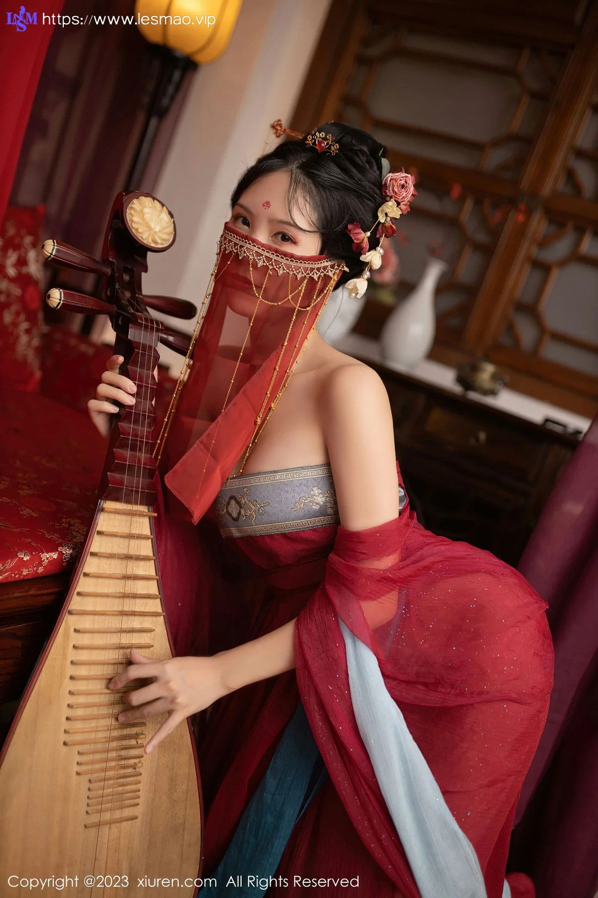 XiuRen 秀人 No.6154 利世 性感歌姬角色扮演写真 - 2