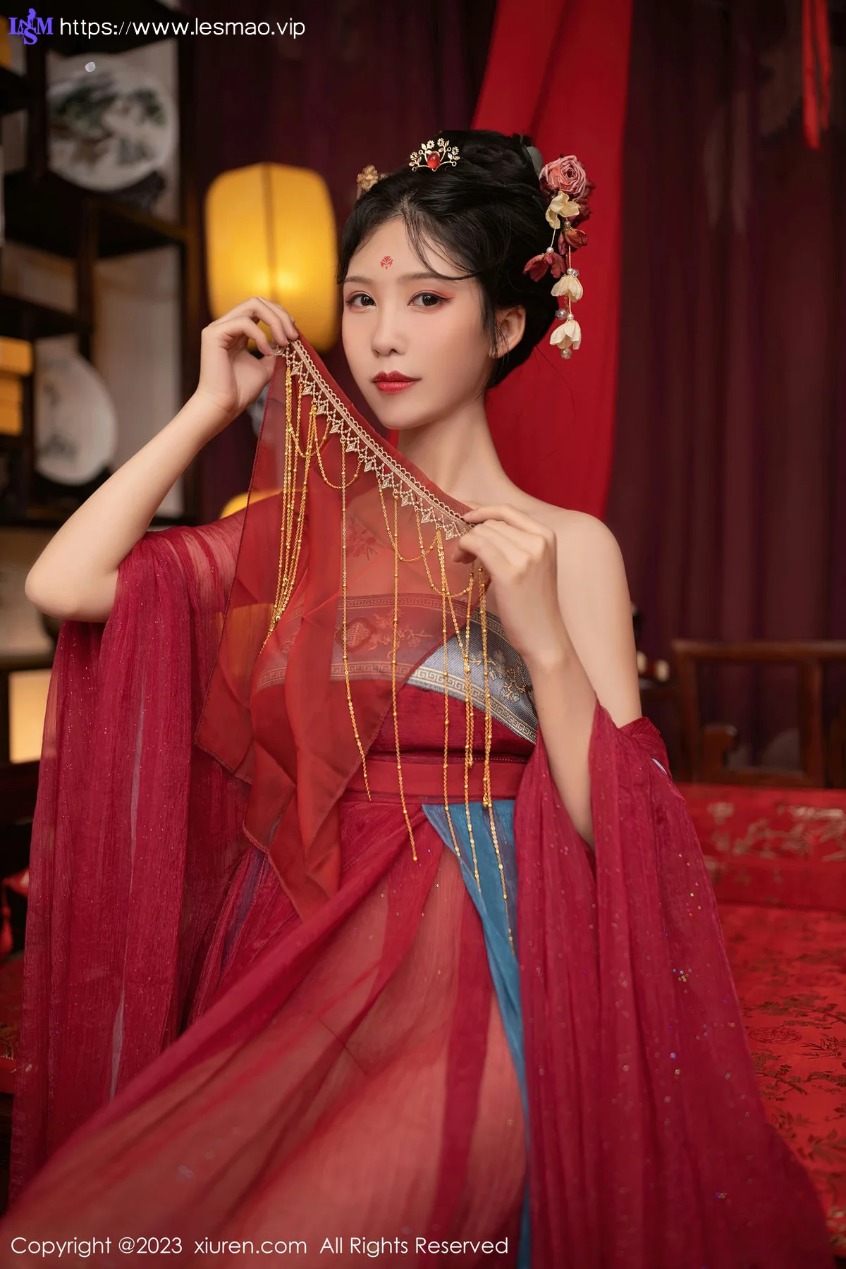XiuRen 秀人 No.6154 利世 性感歌姬角色扮演写真 - 6