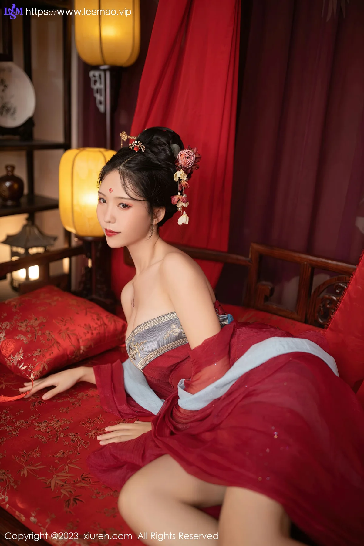 XiuRen 秀人 No.6154 利世 性感歌姬角色扮演写真 - 8