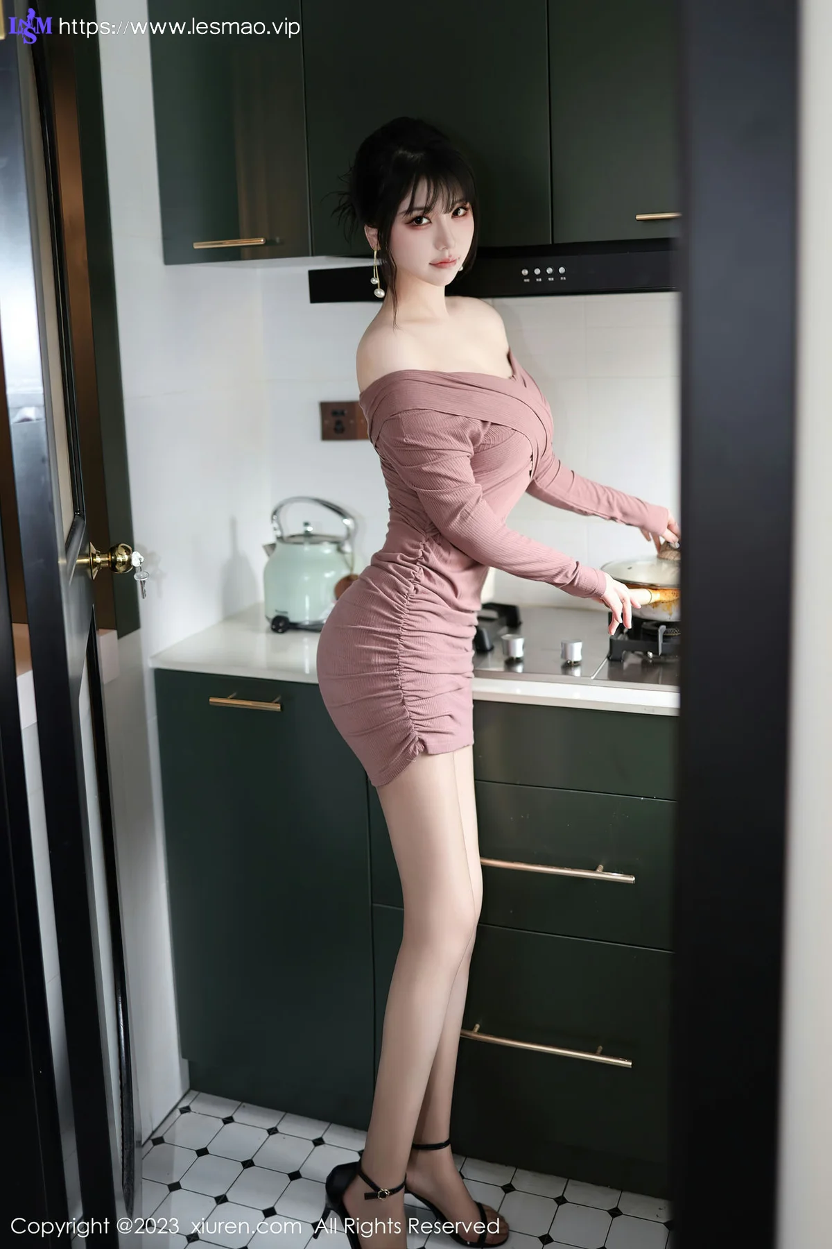 XiuRen 秀人 No.6178 桃桃子 诱惑围裙 - 3