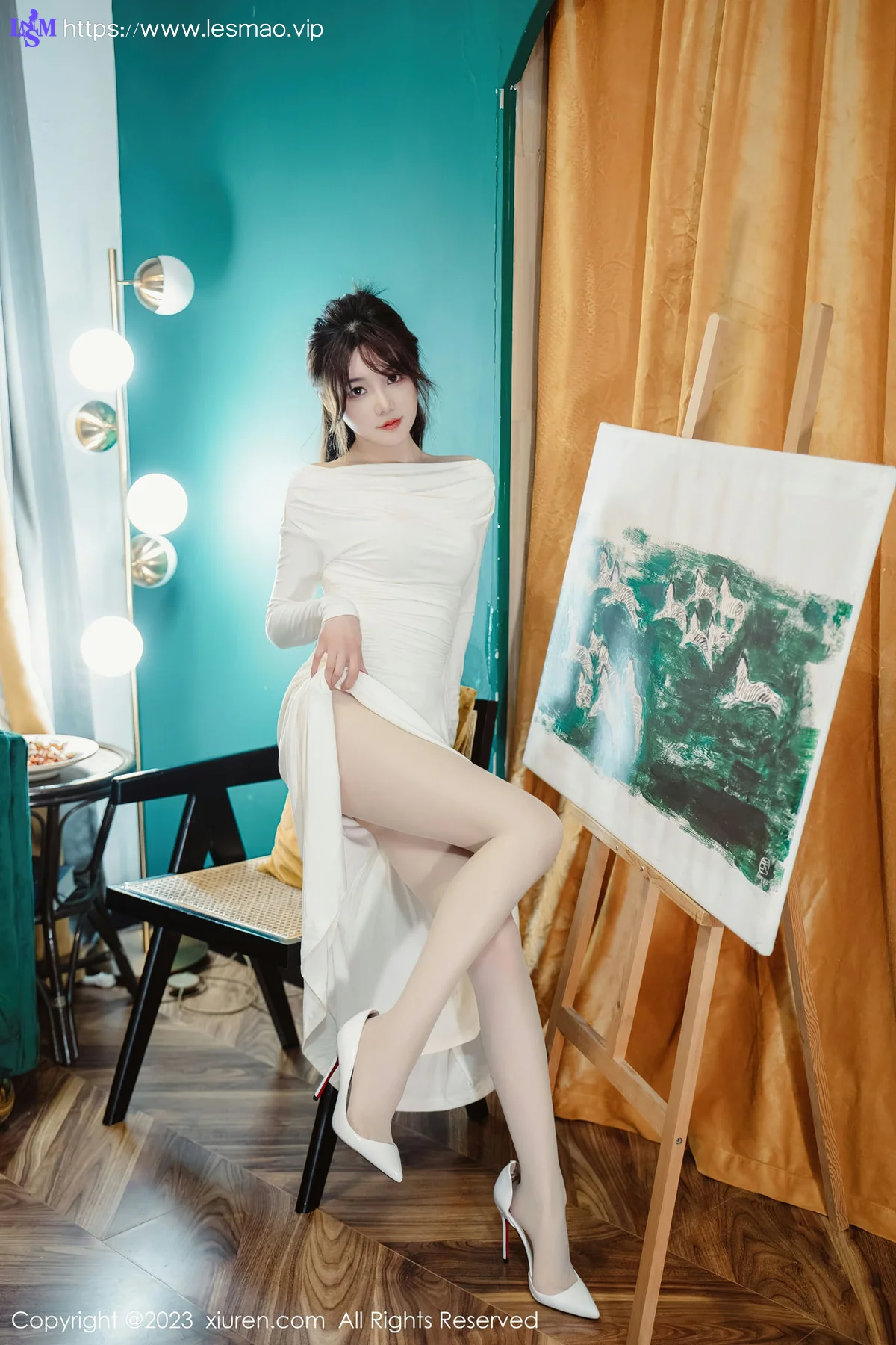 XiuRen 秀人 No.6182 婠婠么 香肩美腿御姐 - 1