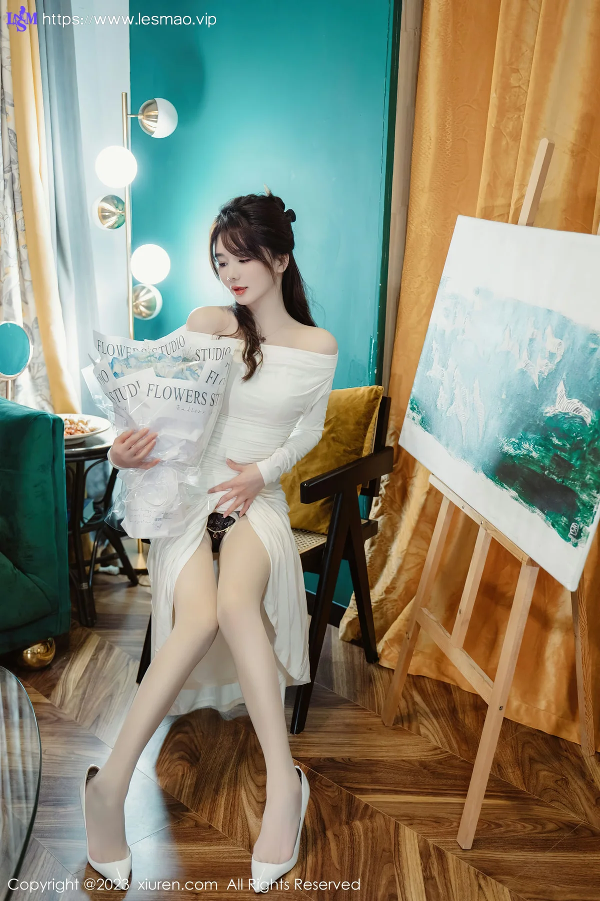 XiuRen 秀人 No.6182 婠婠么 香肩美腿御姐 - 2