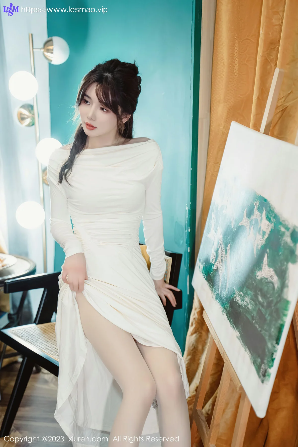 XiuRen 秀人 No.6182 婠婠么 香肩美腿御姐 - 9