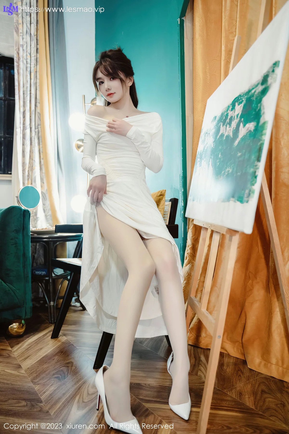 XiuRen 秀人 No.6182 婠婠么 香肩美腿御姐 - 2