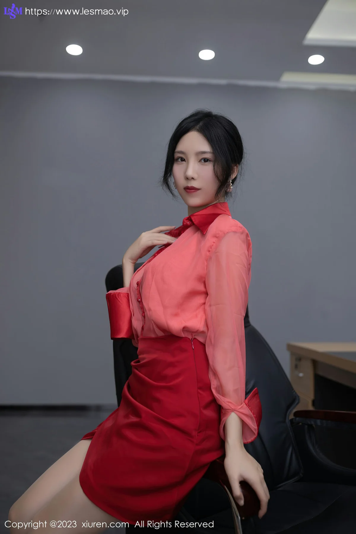 XiuRen 秀人 No.6189 利世 灰丝翘臀 - 2
