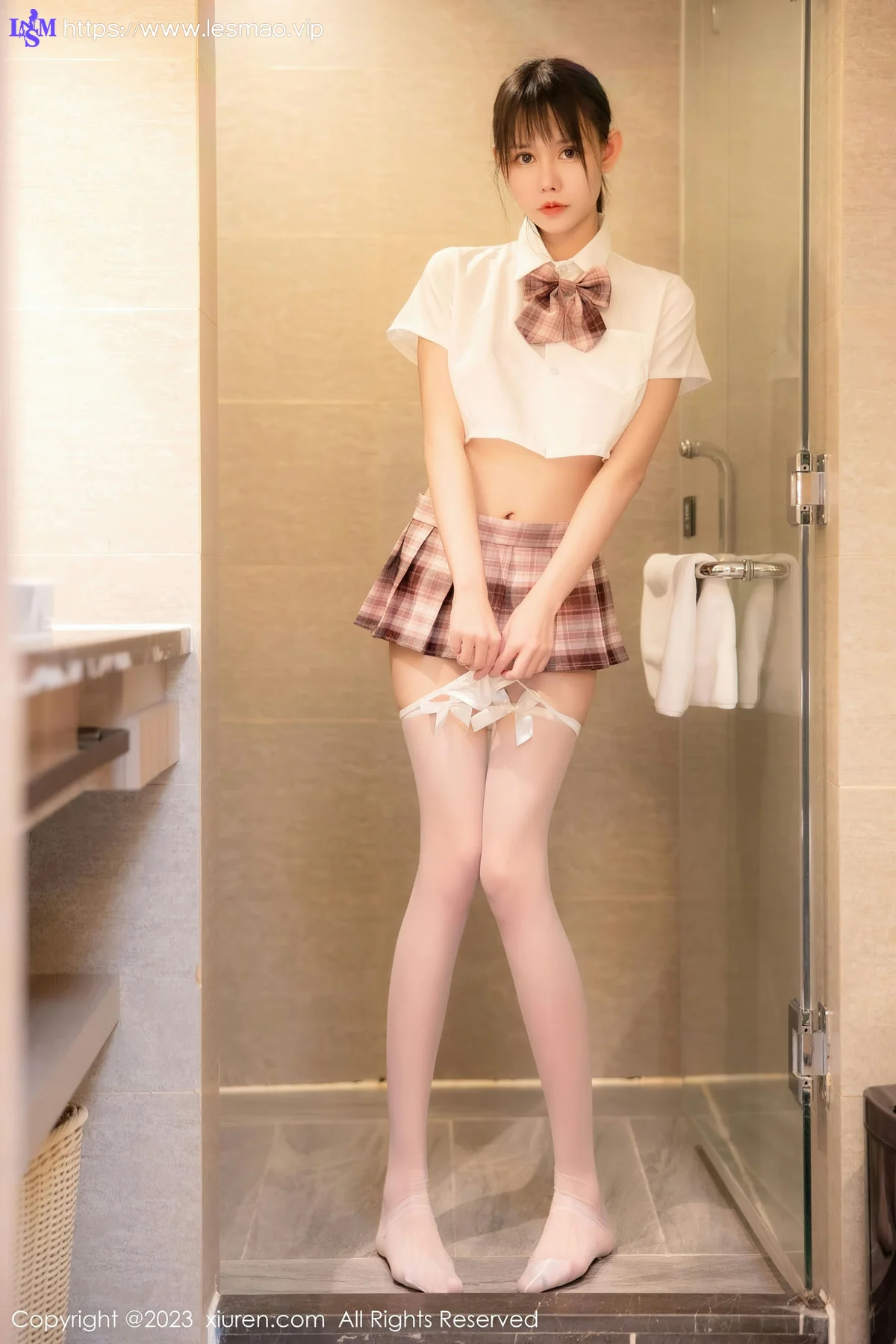 XiuRen 秀人 No.6200 甜佳佳 新人首套白色丝袜写真 - 10