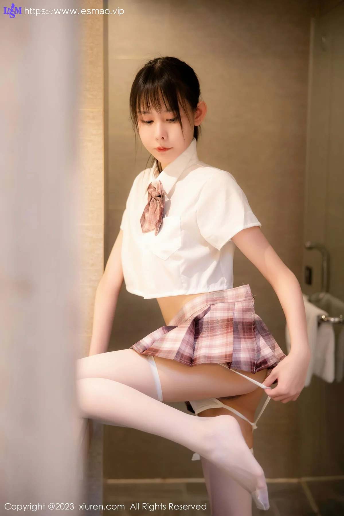 XiuRen 秀人 No.6200 甜佳佳 新人首套白色丝袜写真 - 3