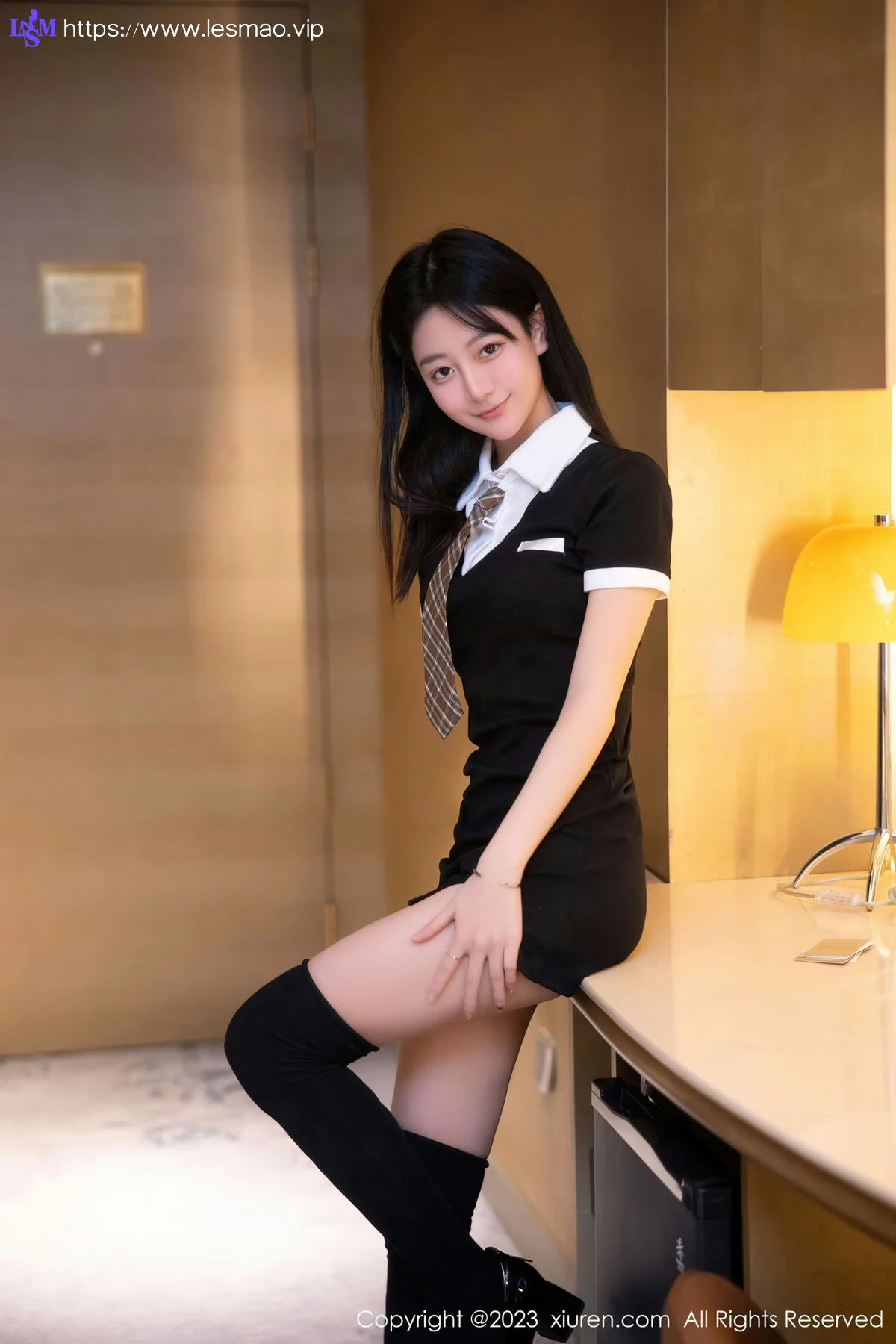 XiuRen 秀人 No.6210 谢小蒽 新人学生制服首套写真 - 2