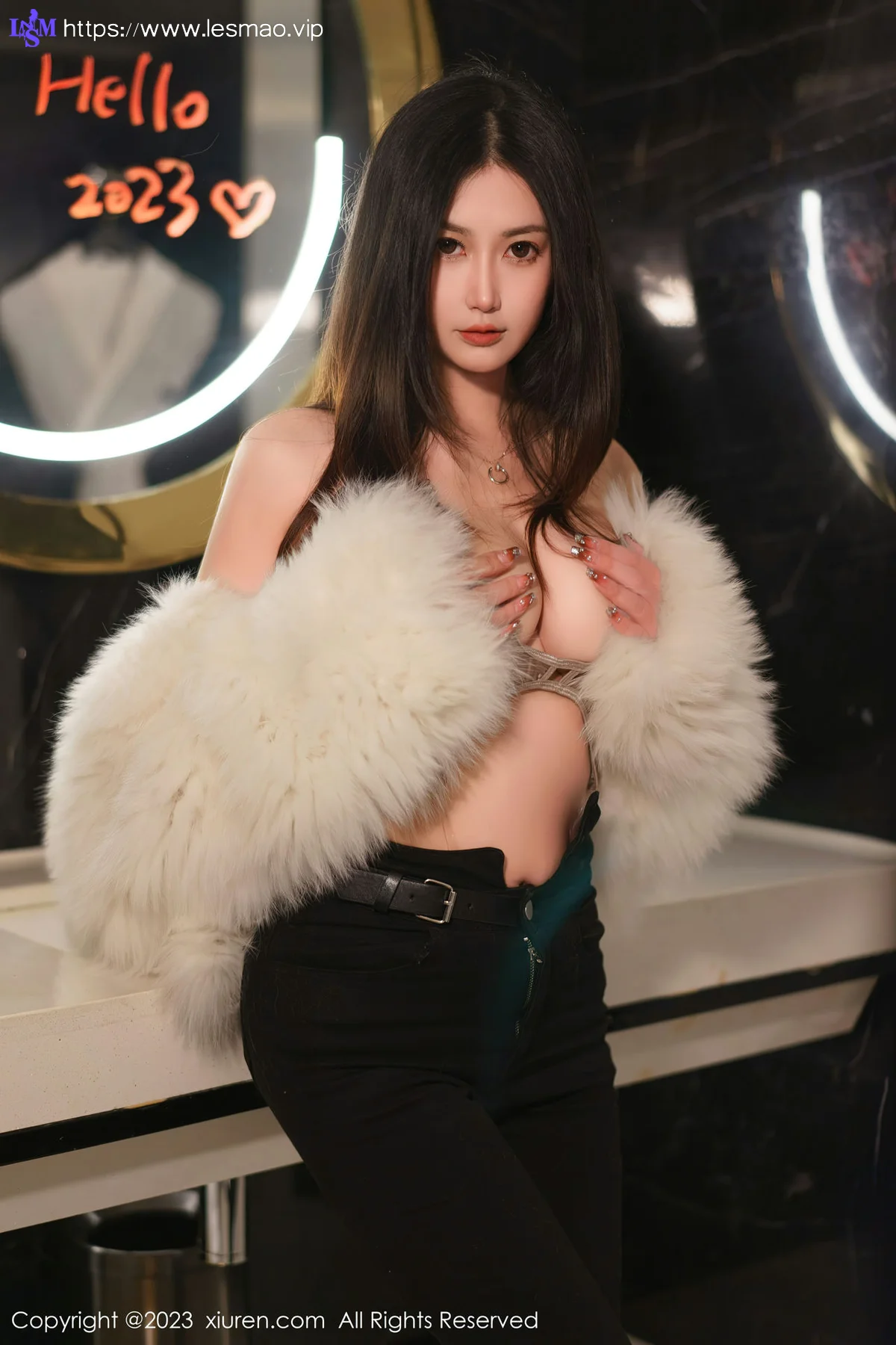 XiuRen 秀人 No.6213 laura阿姣 咖啡色比基尼三亚旅拍 - 6