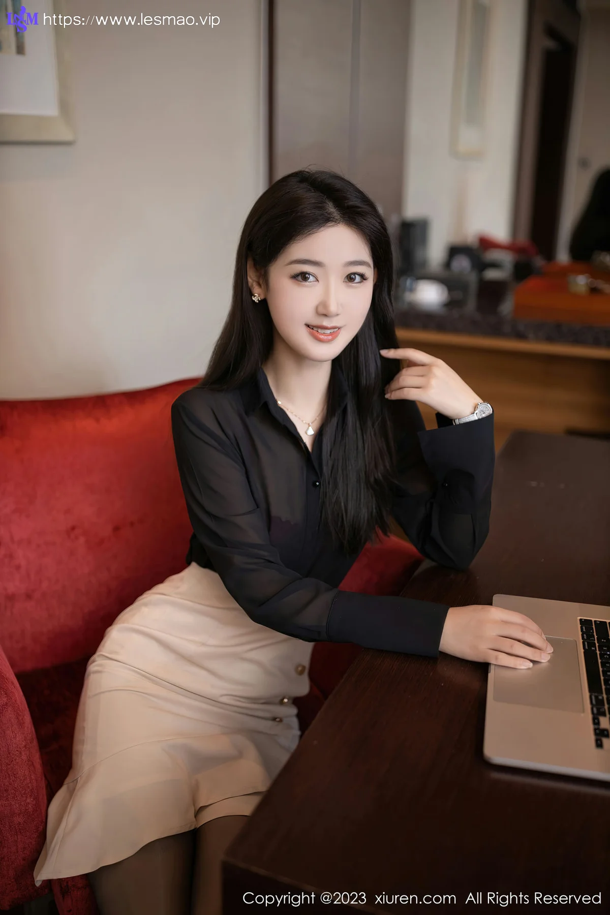 XiuRen 秀人 No.6223 唐安琪 女同事角色扮演性感写真 - 9