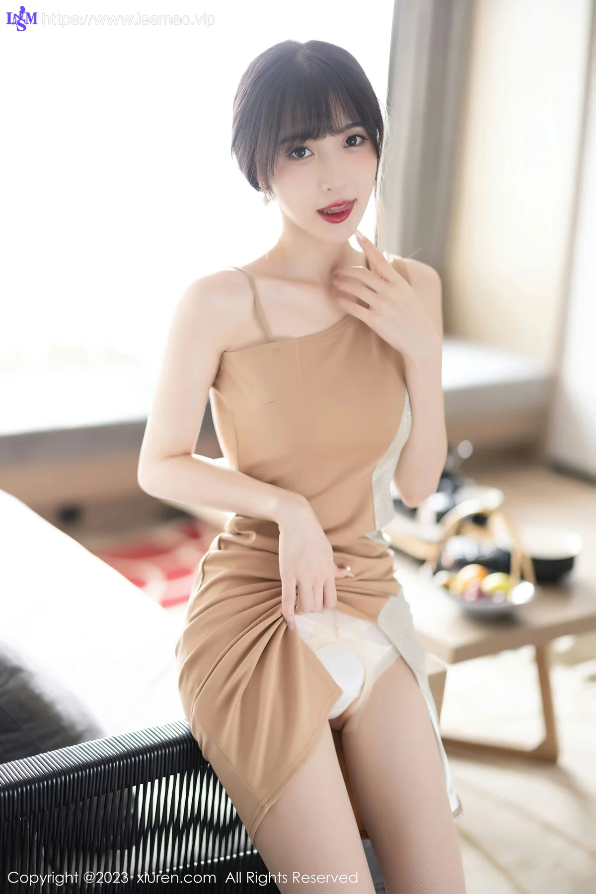 XiuRen 秀人 No.6236 林星阑 白色蕾丝内衣性感写真 - 2