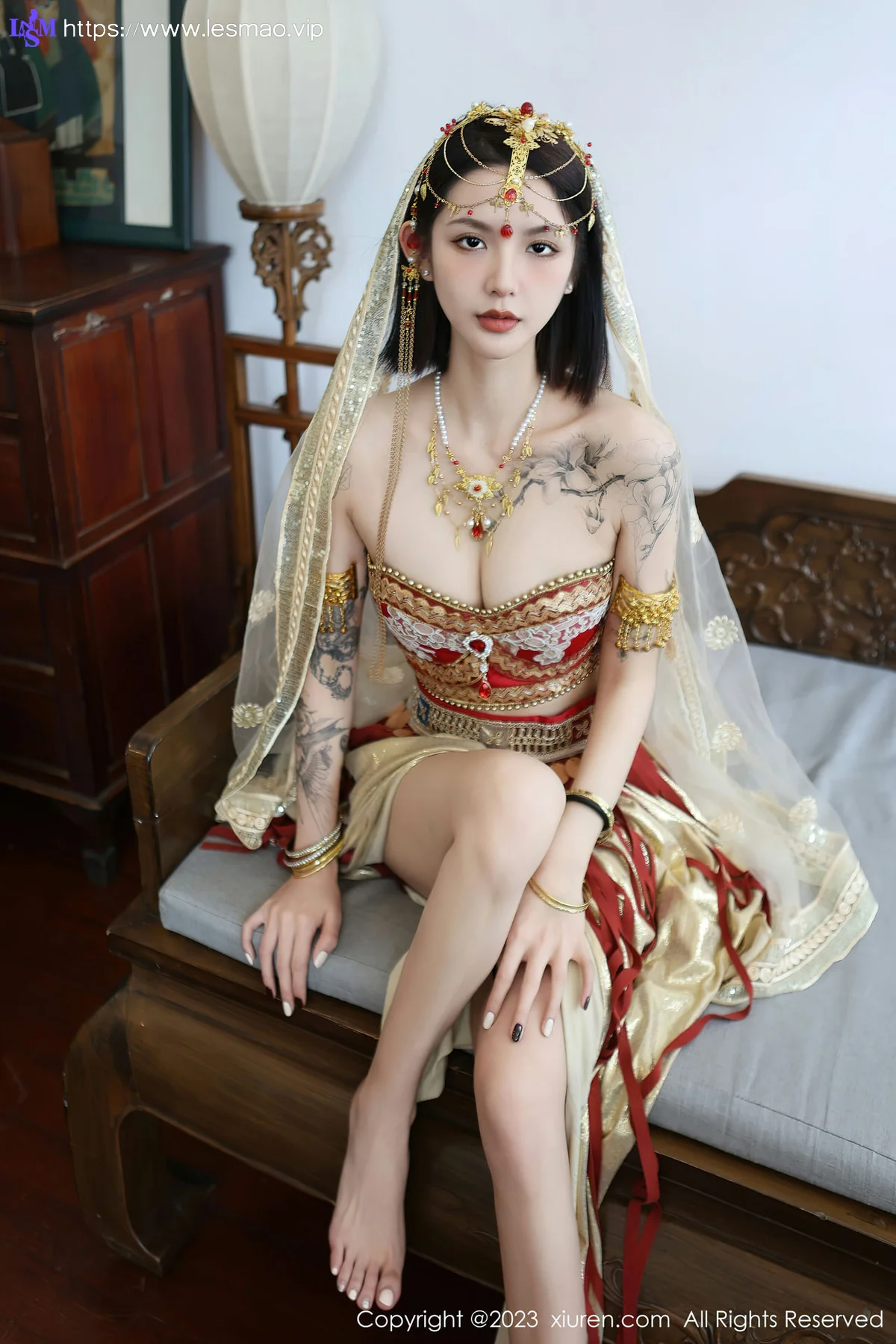 XiuRen 秀人 No.6240 乔一一 异域风情舞女性感写真 - 1