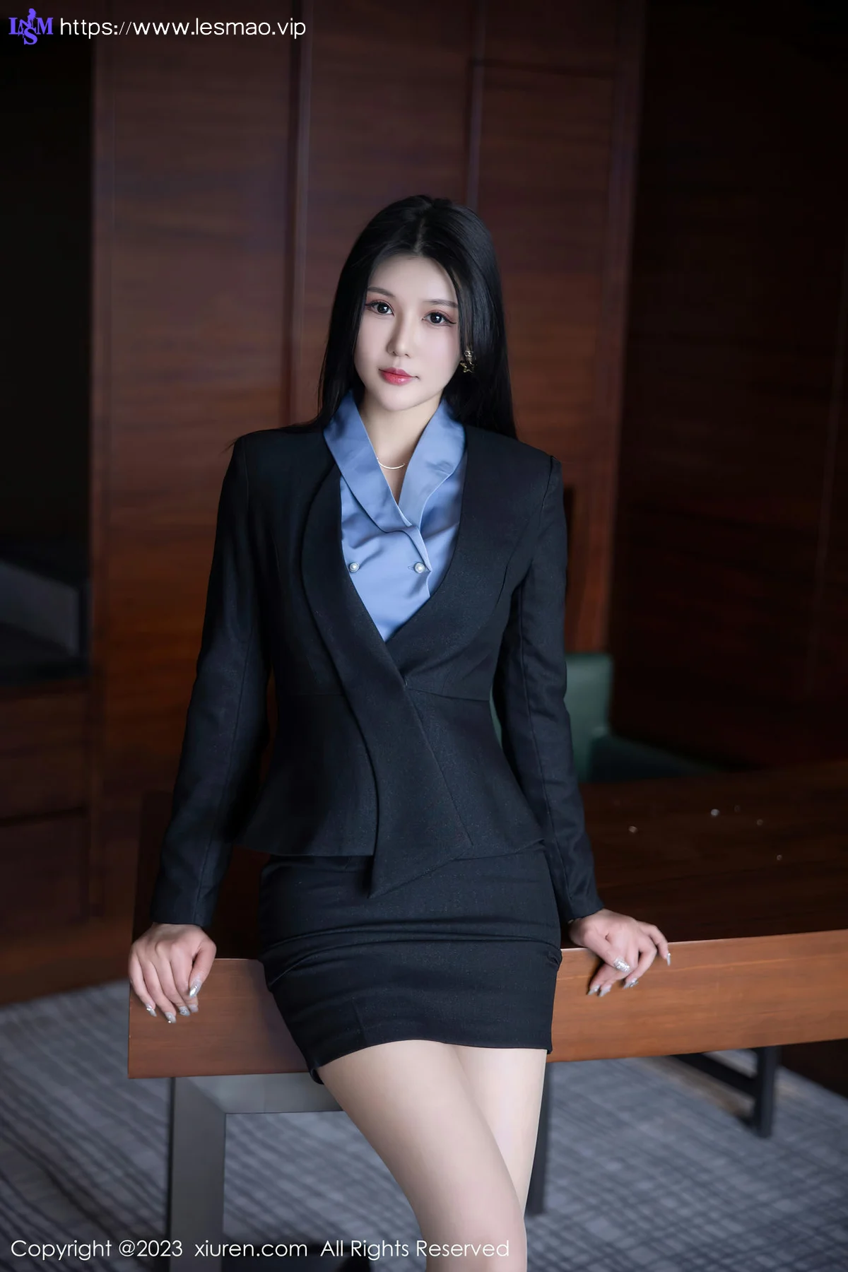 XiuRen 秀人 No.6254 圆圆酱 新人首套写真蕾丝内衣 - 4