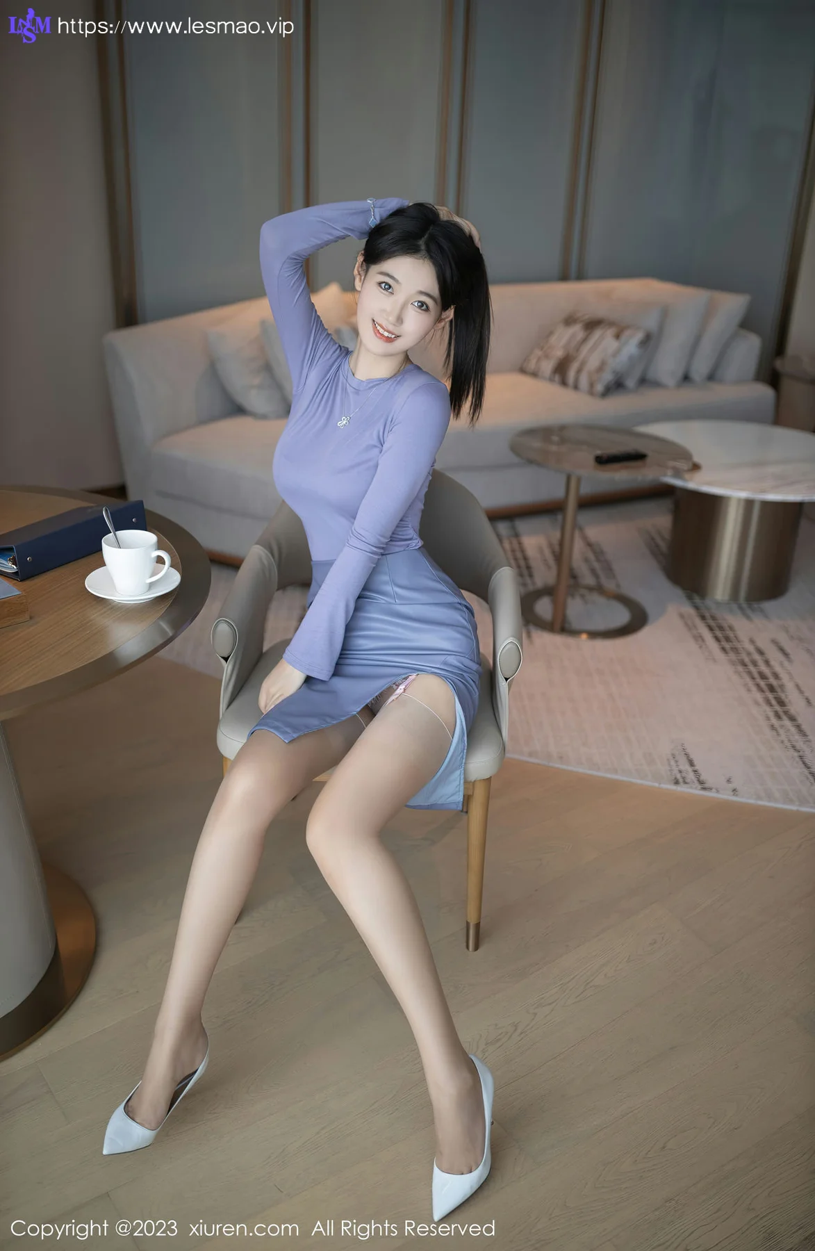 XiuRen 秀人 No.6258 唐安琪 主题下午茶蕾丝内衣写真 - 8