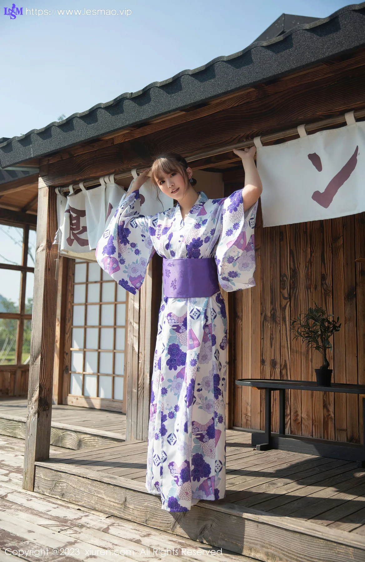 XiuRen 秀人 No.6274 张思允Nice 性感日式和服性感写真 - 3
