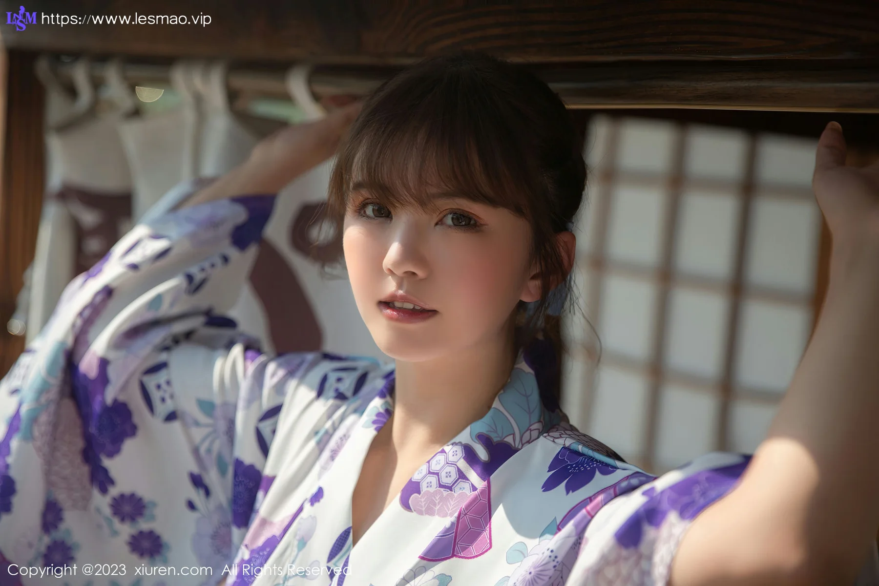 XiuRen 秀人 No.6274 张思允Nice 性感日式和服性感写真 - 9