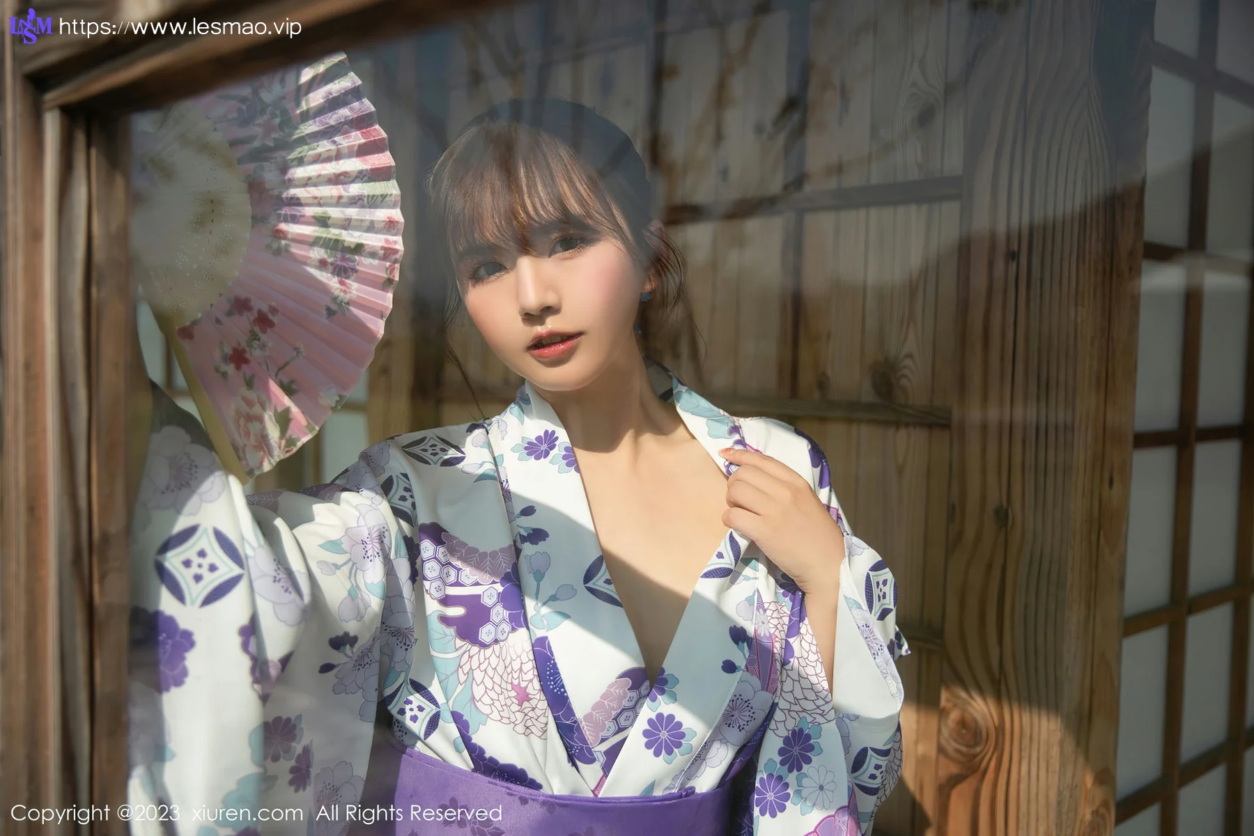 XiuRen 秀人 No.6274 张思允Nice 性感日式和服性感写真 - 5