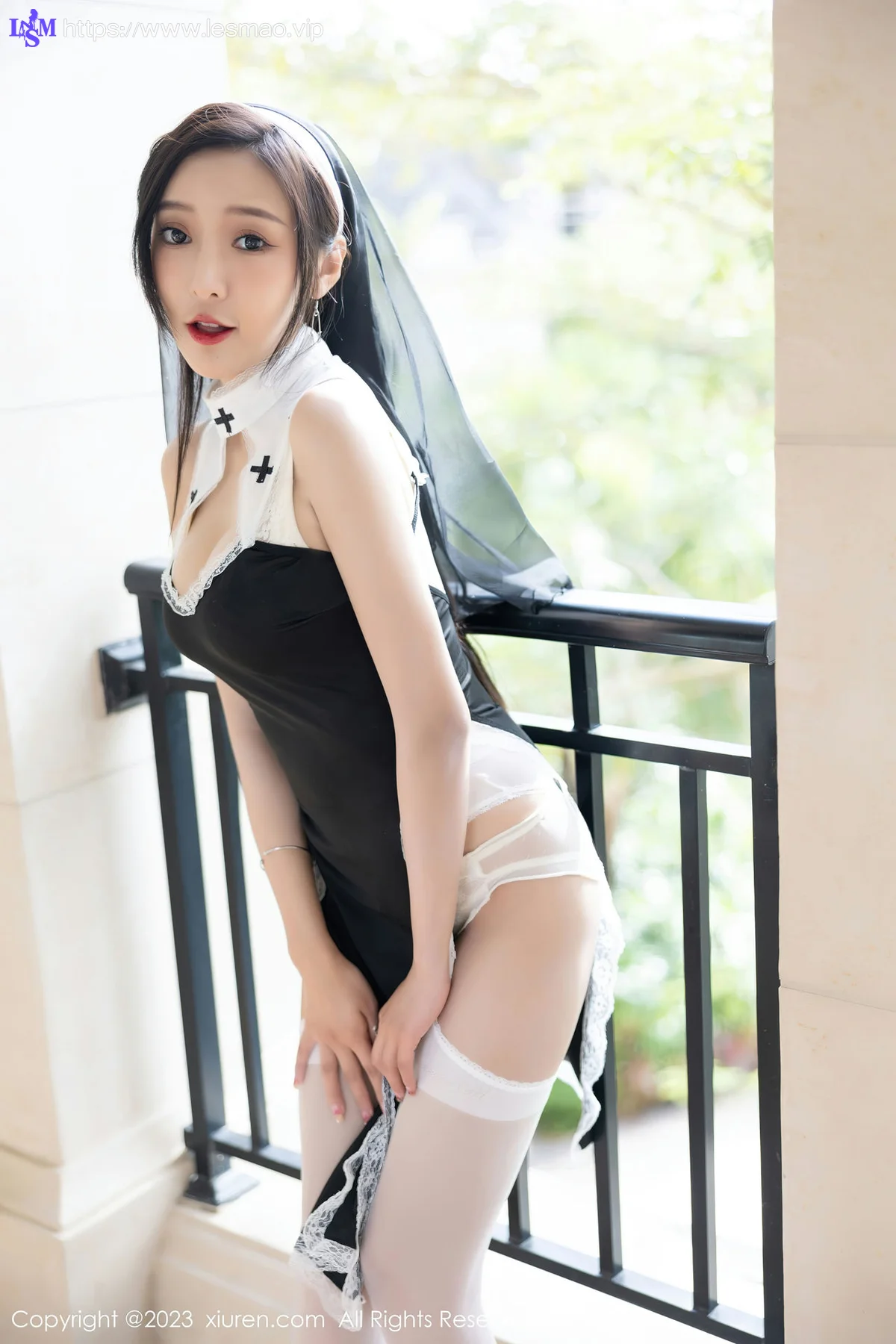 XiuRen 秀人 No.6284 王馨瑶yanni 白色蕾丝内衣海南岛旅拍 - 7