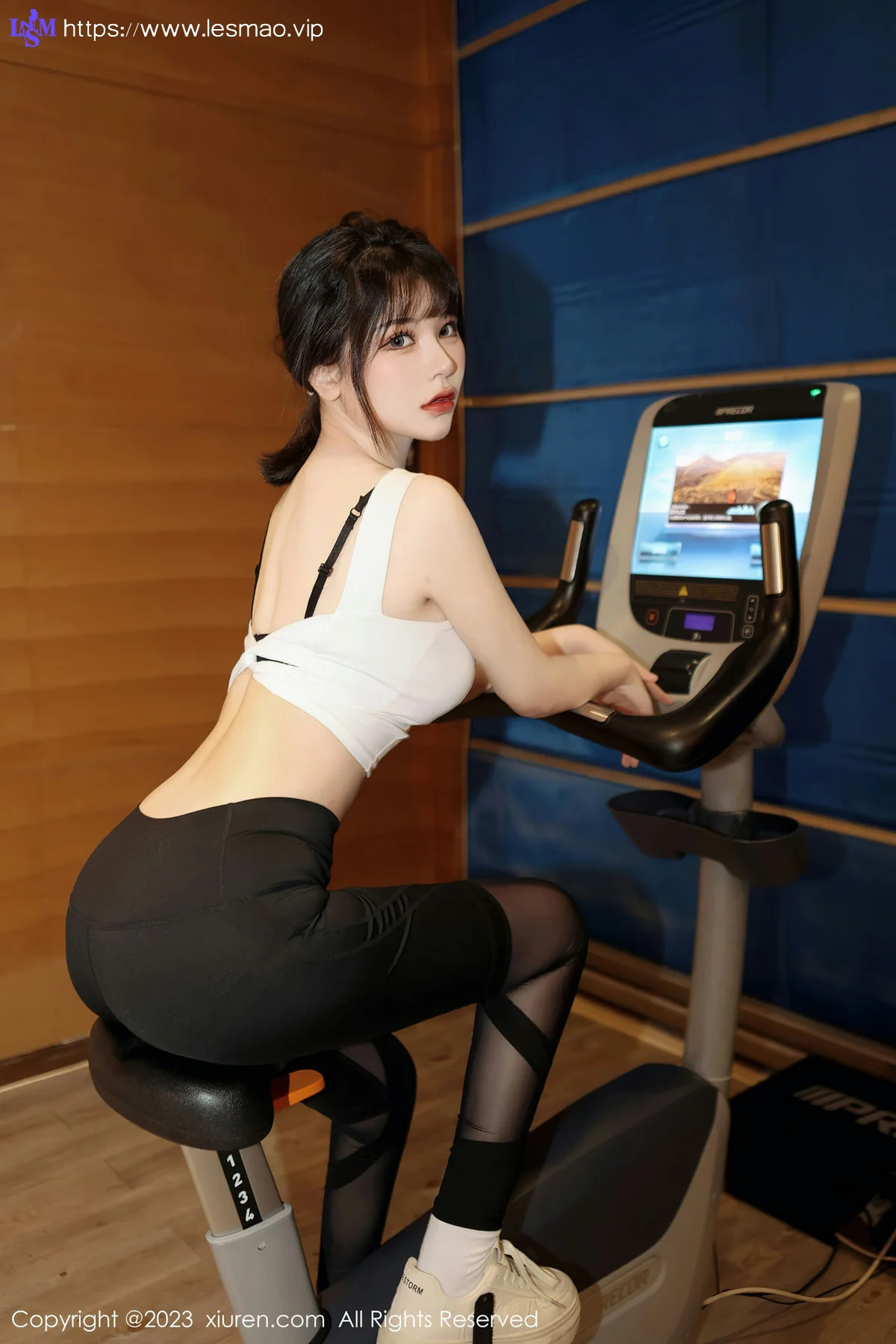 XiuRen 秀人 No.6289 桃桃子_ 健身房的故事性感写真3 - 4