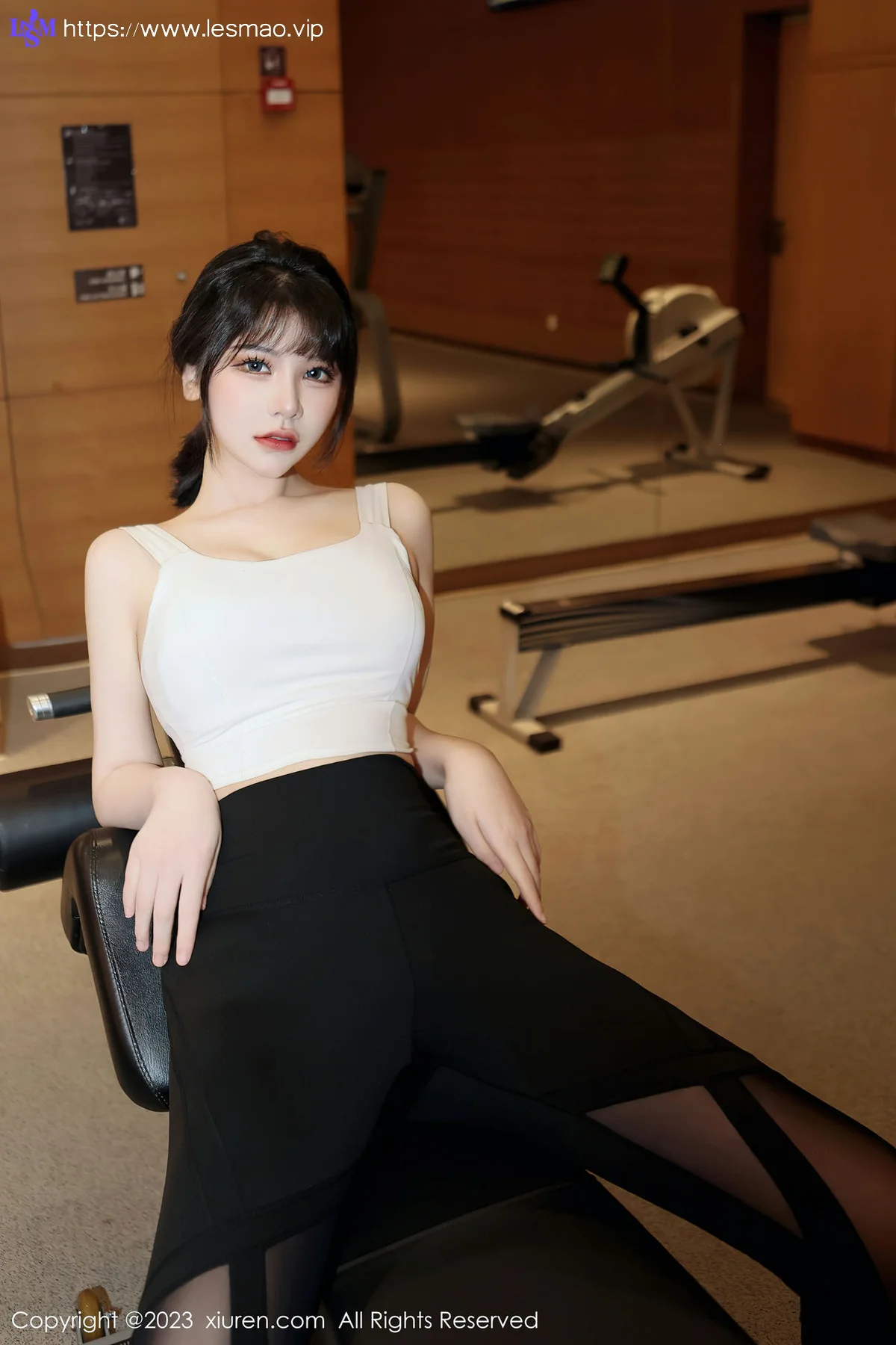 XiuRen 秀人 No.6289 桃桃子_ 健身房的故事性感写真3 - 9