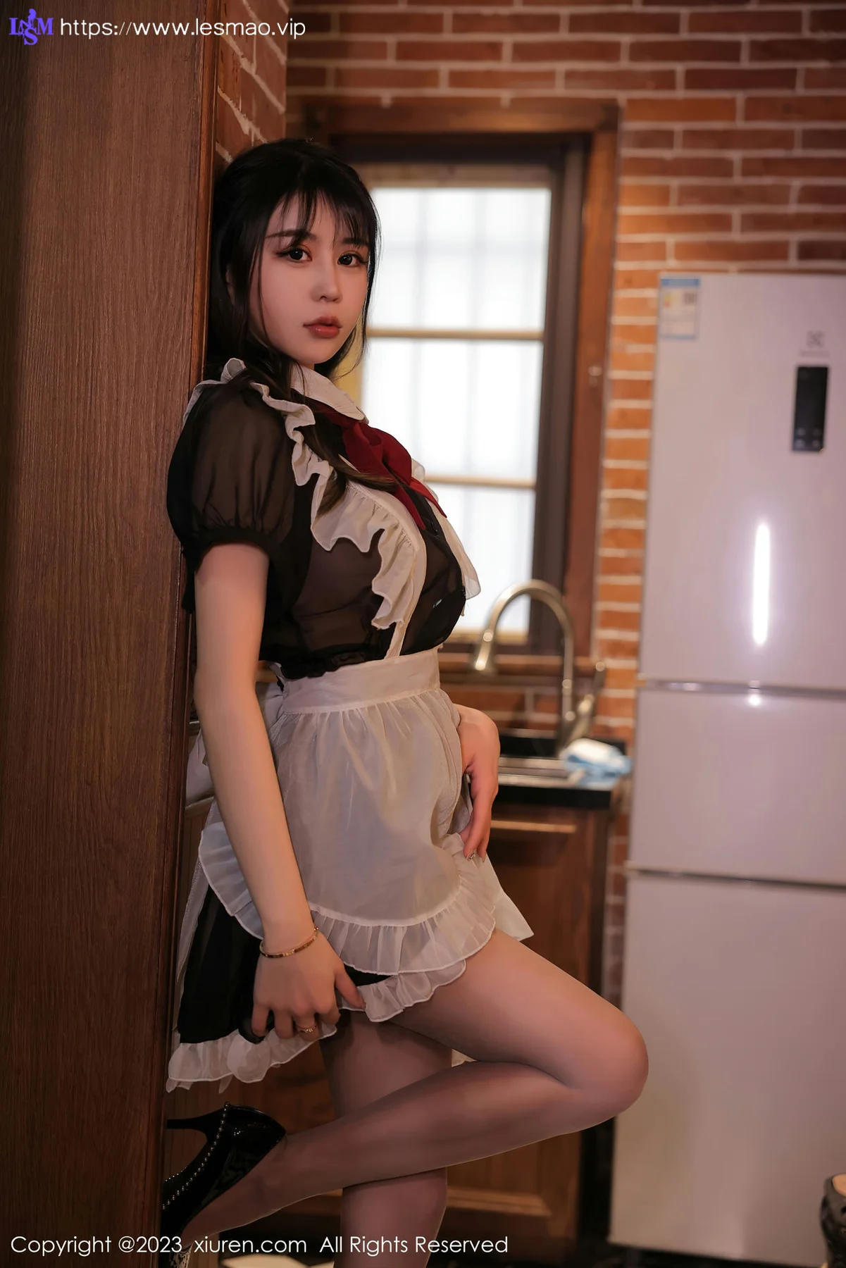 XiuRen 秀人 No.6310 tina_甜仔 性感女仆十月海南旅拍 - 6
