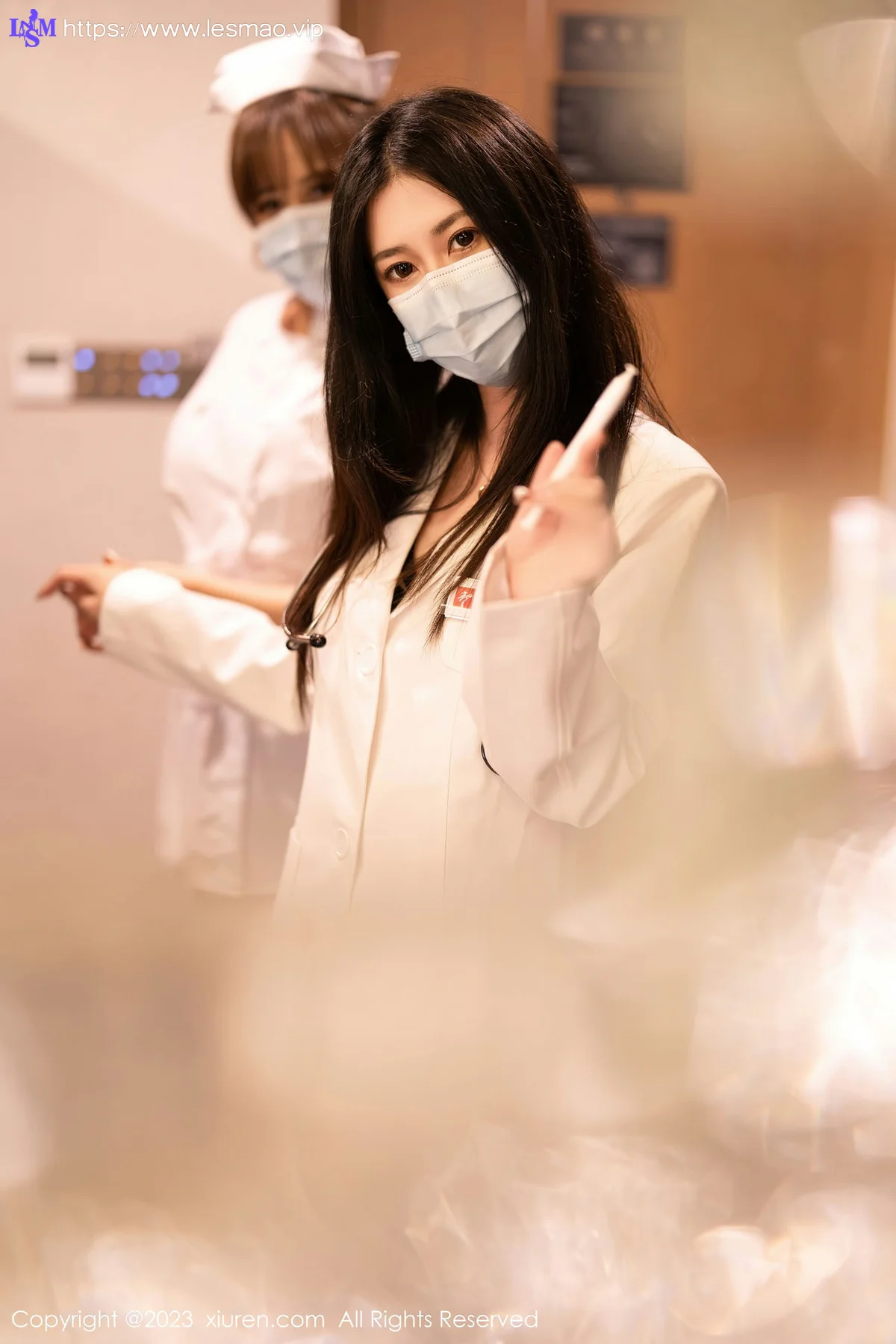 XiuRen 秀人 No.6312 icy猪和laura阿姣 模特合集性感写真2 - 4