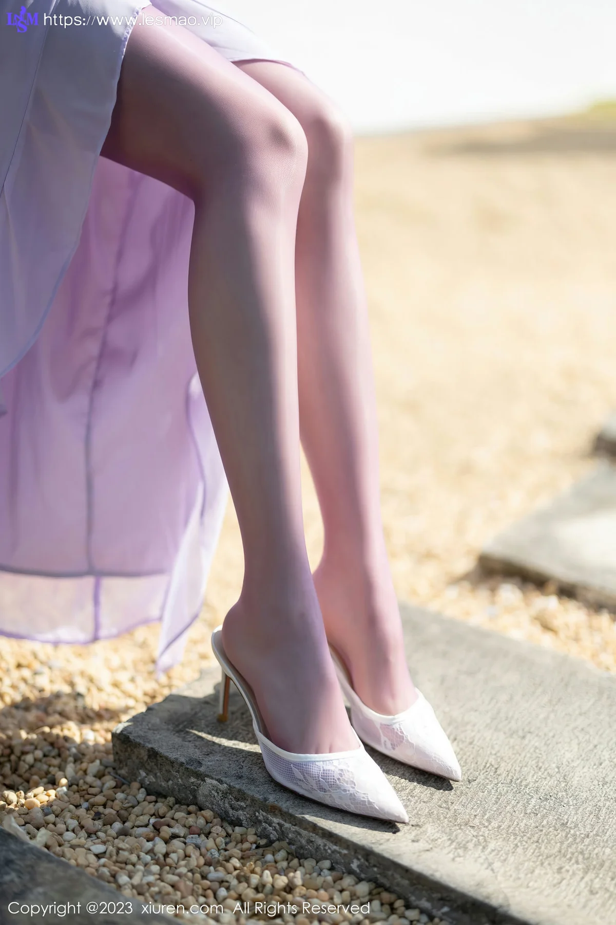 XiuRen 秀人 No.6324 徐莉芝Booty 蓝色网格内衣性感写真1 - 4