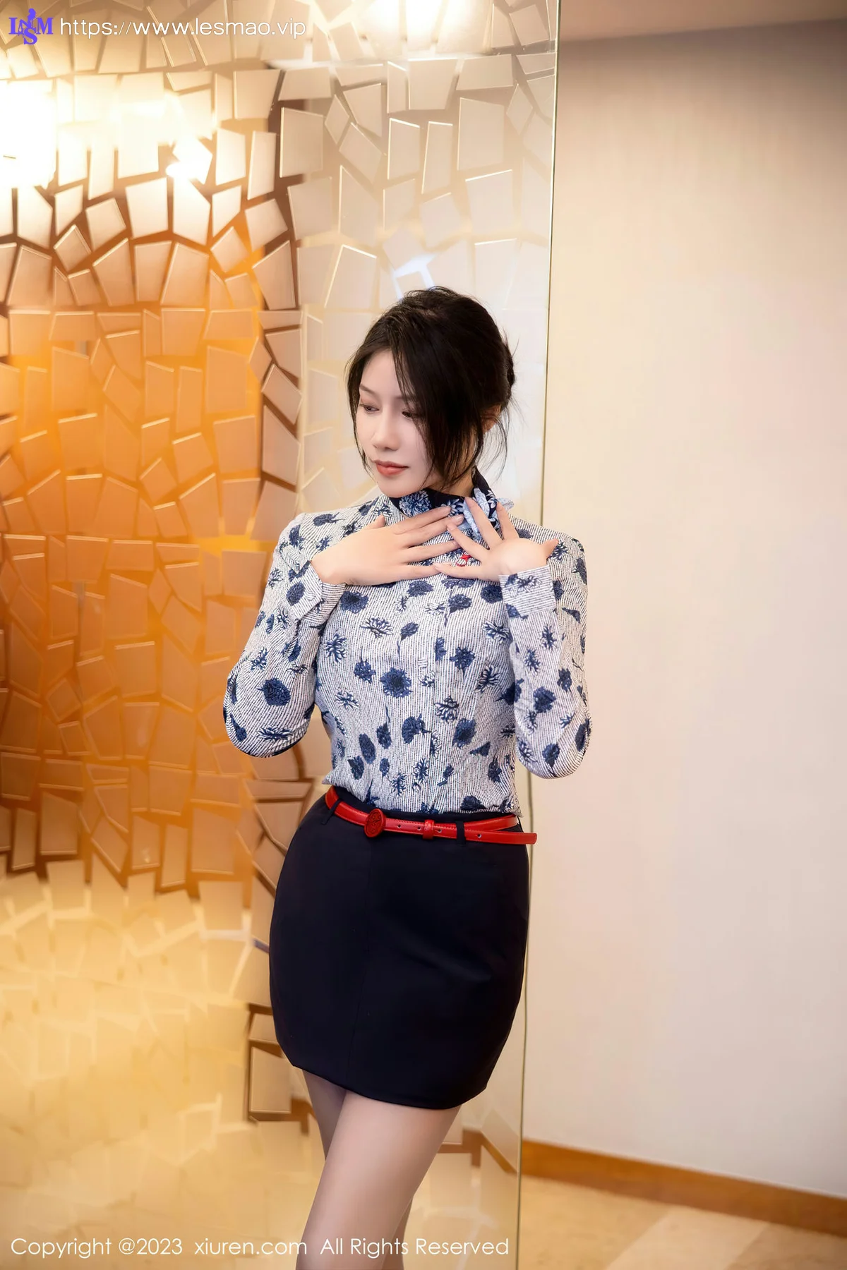 XiuRen 秀人 No.6338 王楚璇 空姐制服首套写真 - 3