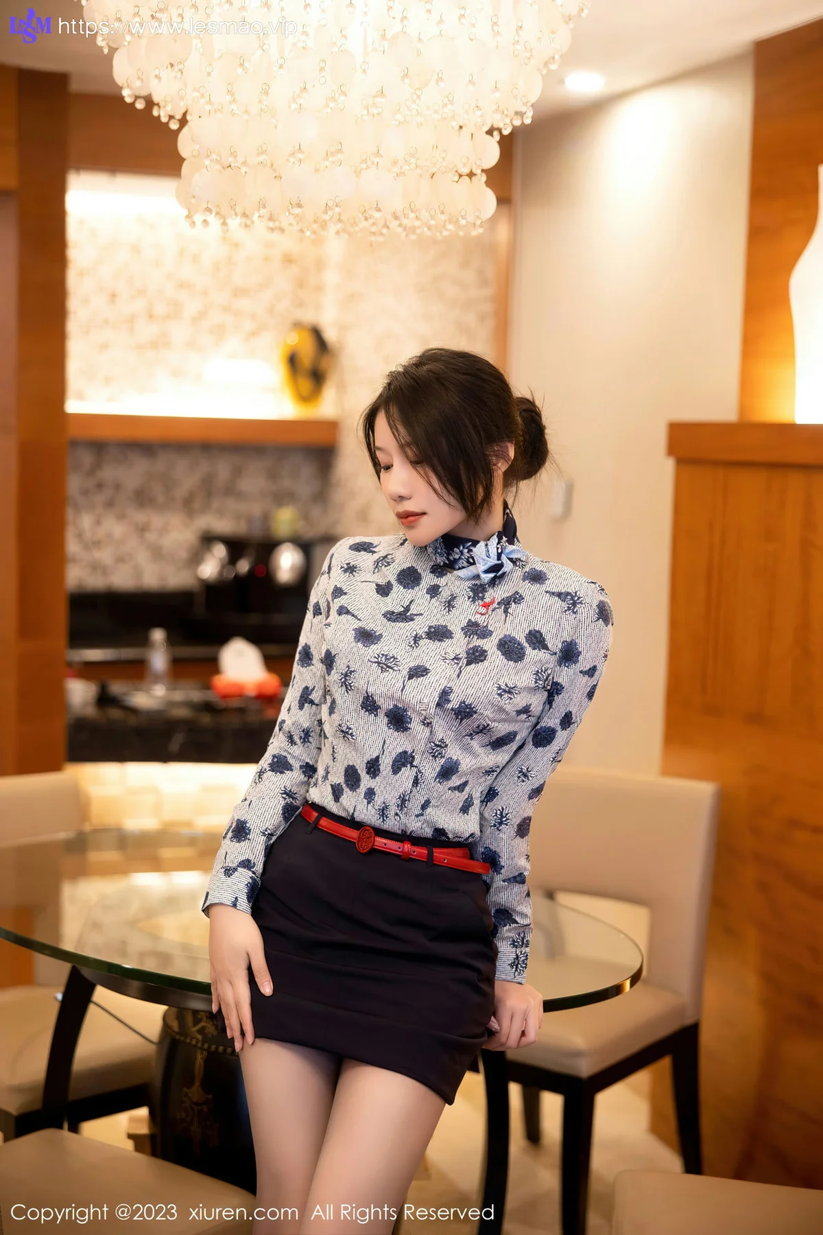 XiuRen 秀人 No.6338 王楚璇 空姐制服首套写真 - 5