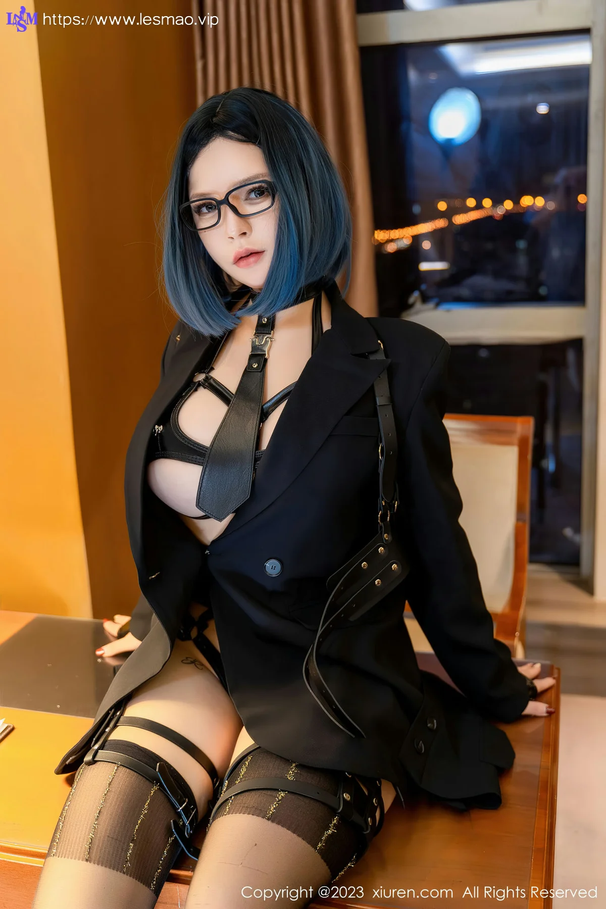 XiuRen 秀人 No.6340 伊丽莎有点白 E罩杯重口味姑娘 性感写真1 - 1